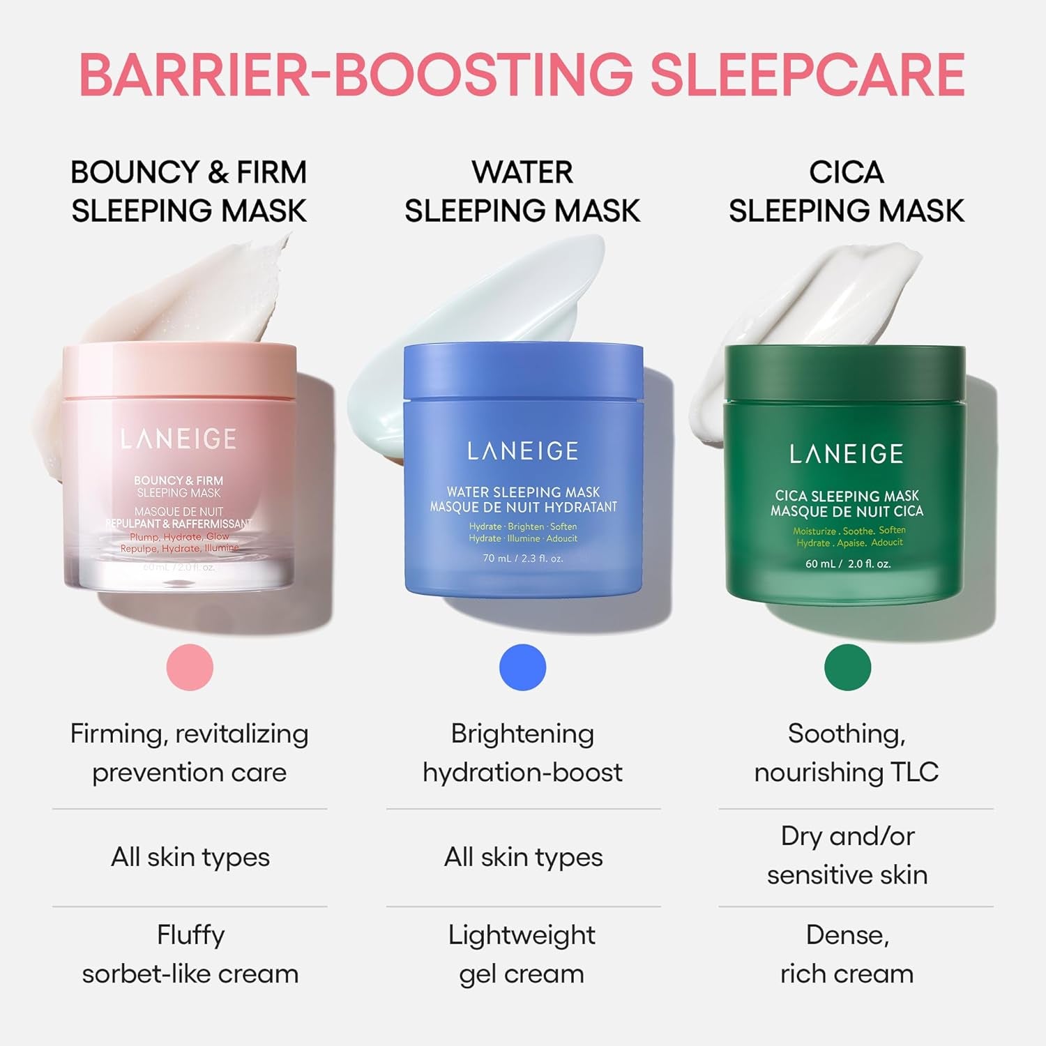 Water Sleeping Mask: Hydrating Korean Overnight Mask with Squalane & Probiotic-Derived Complex, for Bright, Glowing Skin & Barrier Support