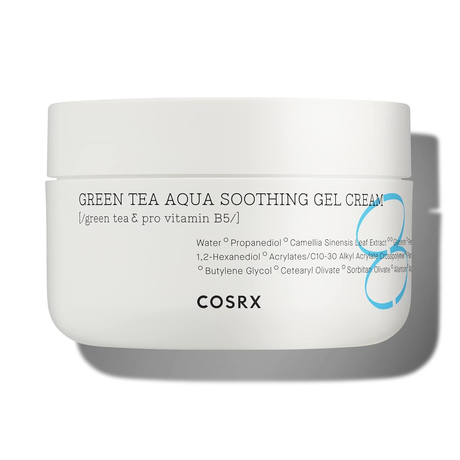 Hydrium Green Tea Aqua Soothing Gel Cream, 1.69 Fl.Oz / 50Ml | Lightweight Daily Cream | Camelia, Aloe Gel | Korean Skin Care, No Animal Testing, Paraben Free