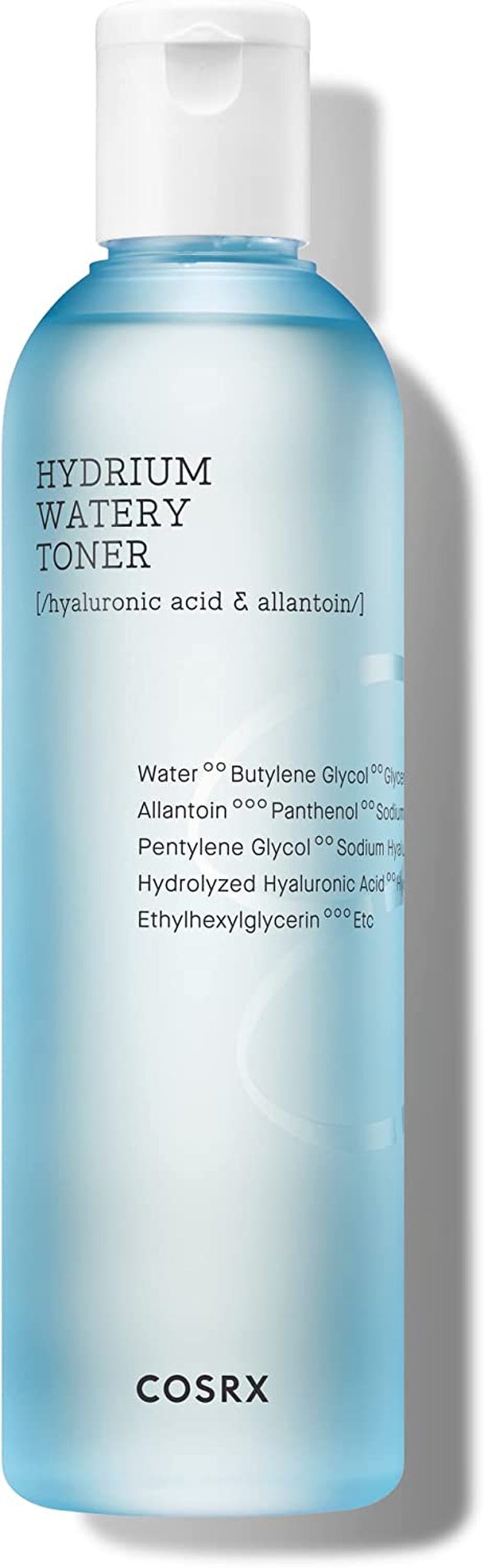 Hydrium Watery Toner, 280Ml / 9.46 Fl.Oz | Moisturizing Korean Toner | Hyaluronic Acid, Allantoin, Panthenol | Korean Skin Care, Not Tested on Animals, Paraben Free