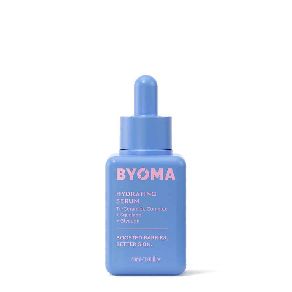 Hydrating Serum - Moisturizing Facial Serum with Squalane, Glycerin & Ceramides - Hydrating for Glowing, Dewy Skin - 1.01 Fl. Oz