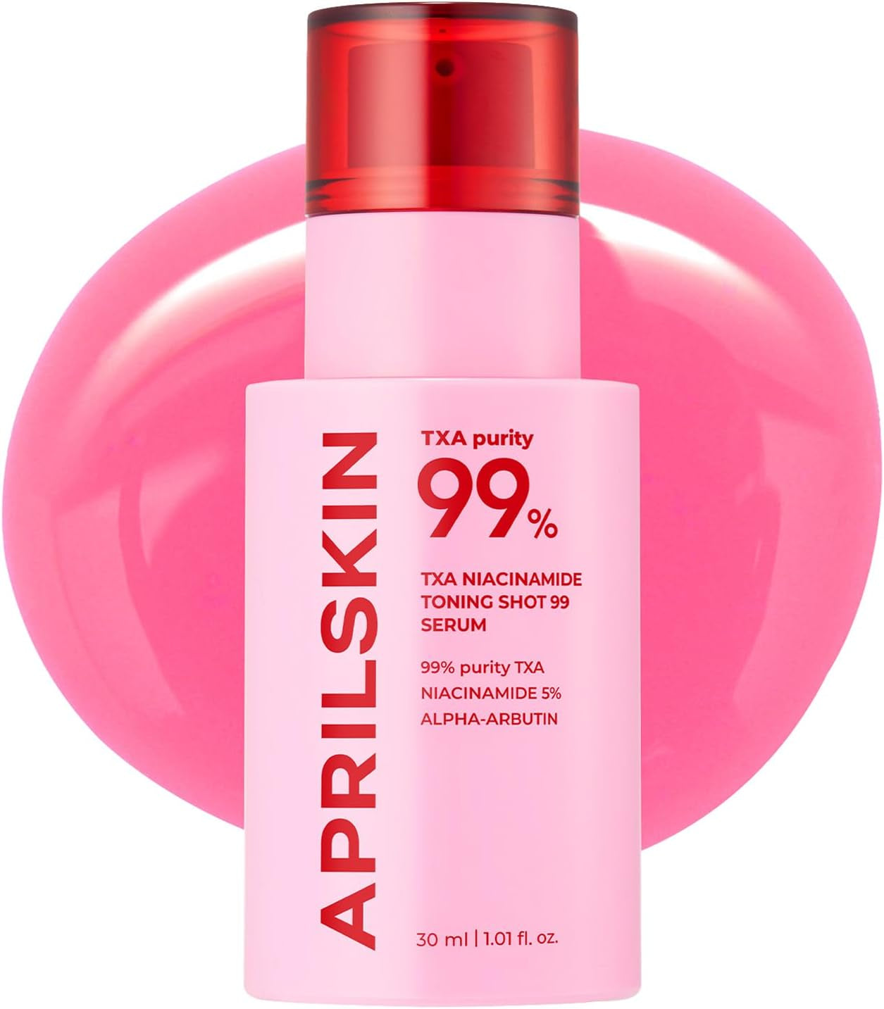 TXA Niacinamide Toning Shot 99 Spicule Facial Serum|Skin Booster Serum for Brightening and Pore Care|99% High-Purity Tranexamic Acid 3% + Niacinamide 5%|Korean Skin Care|1.01 Fl. Oz.