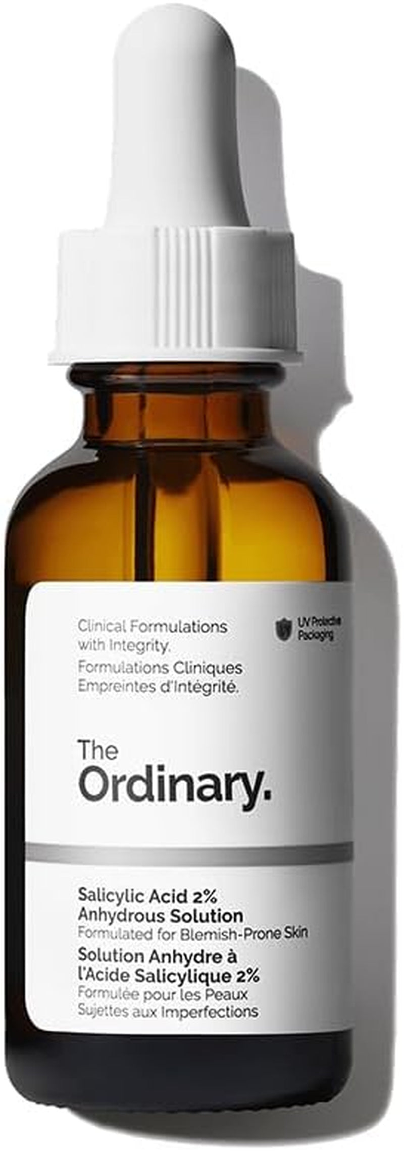 The Ordinary Salicylic Acid 2% Anhydrous Solution, Gentle Exfoliating Serum for Blemish-Prone Skin and Uneven Texture, 30Ml