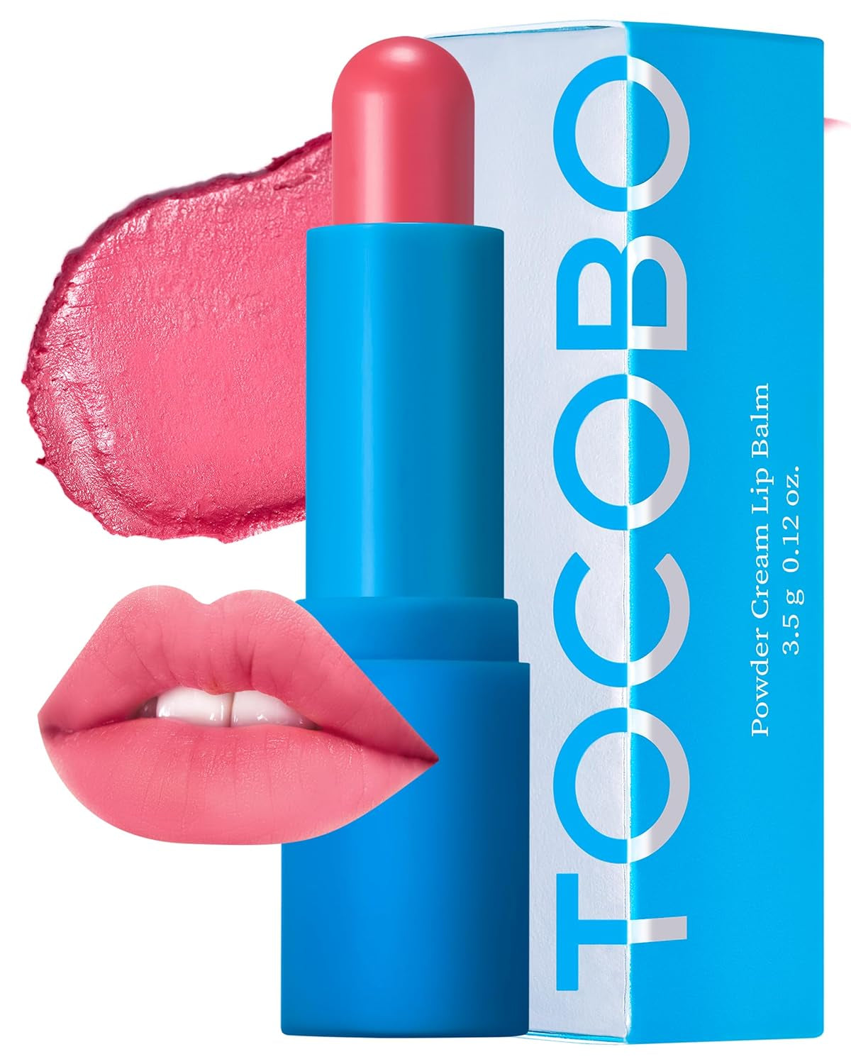 [] Powder Cream Lip Balm 032 Rose Petal 0.67 Oz / 19G | Soft Matte Velvet Type Vegan Lip Balm & Creamy Powder Texture without Exfoliation, Mother'S Day