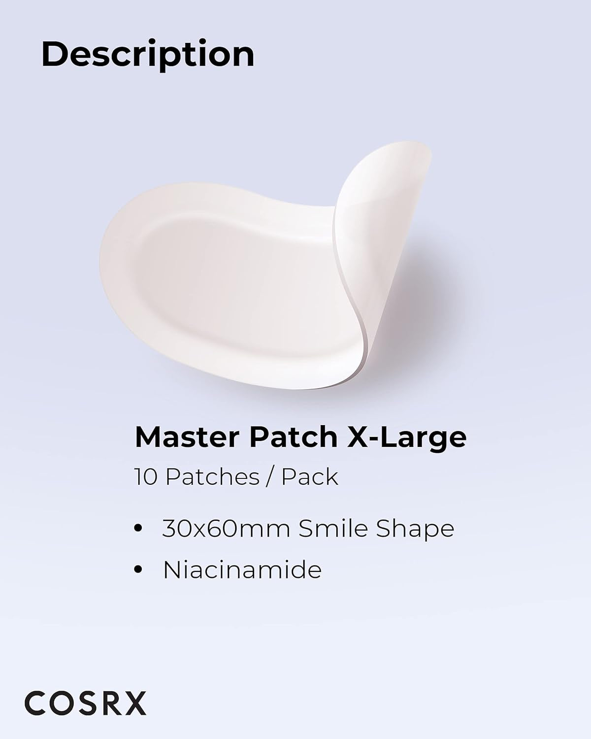 Master Patch Intensive | Oval-Shaped Hydrocolloid Pimple Patch with Tea Tree Oil & Salicylic Acid | Quick & Easy Blemish, Zit, Spot Treatment (10 Patches (X-Large), 10, Count)