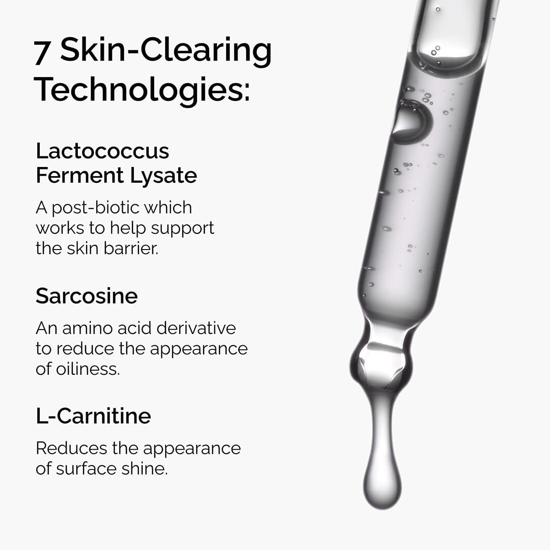 The Ordinary Balancing & Clarifying Serum, Multi-Active Solution for Oil Control and Pore Refinement, 30Ml