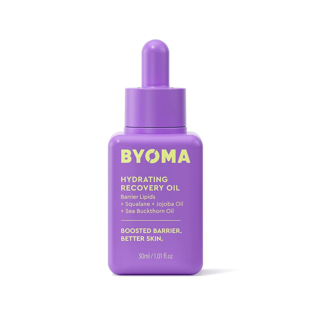 Hydrating Recovery Oil - Luxury Face Oil with Squalane, Jojoba Oil & Seabuckthorn Oil - Instant Radiant and Glowy Skin - Barrier Repair Facial Oil - 1.01 Fl. Oz
