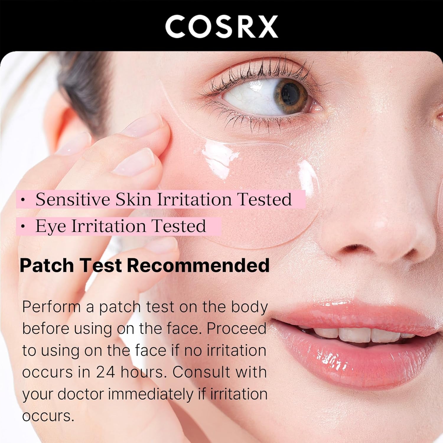 under Eye Mask, Peptide Collagen Hydrogel Eye Patch for Puffy Eyes and Dark Circles, 60 under Eye Patches, Korean Skin Care