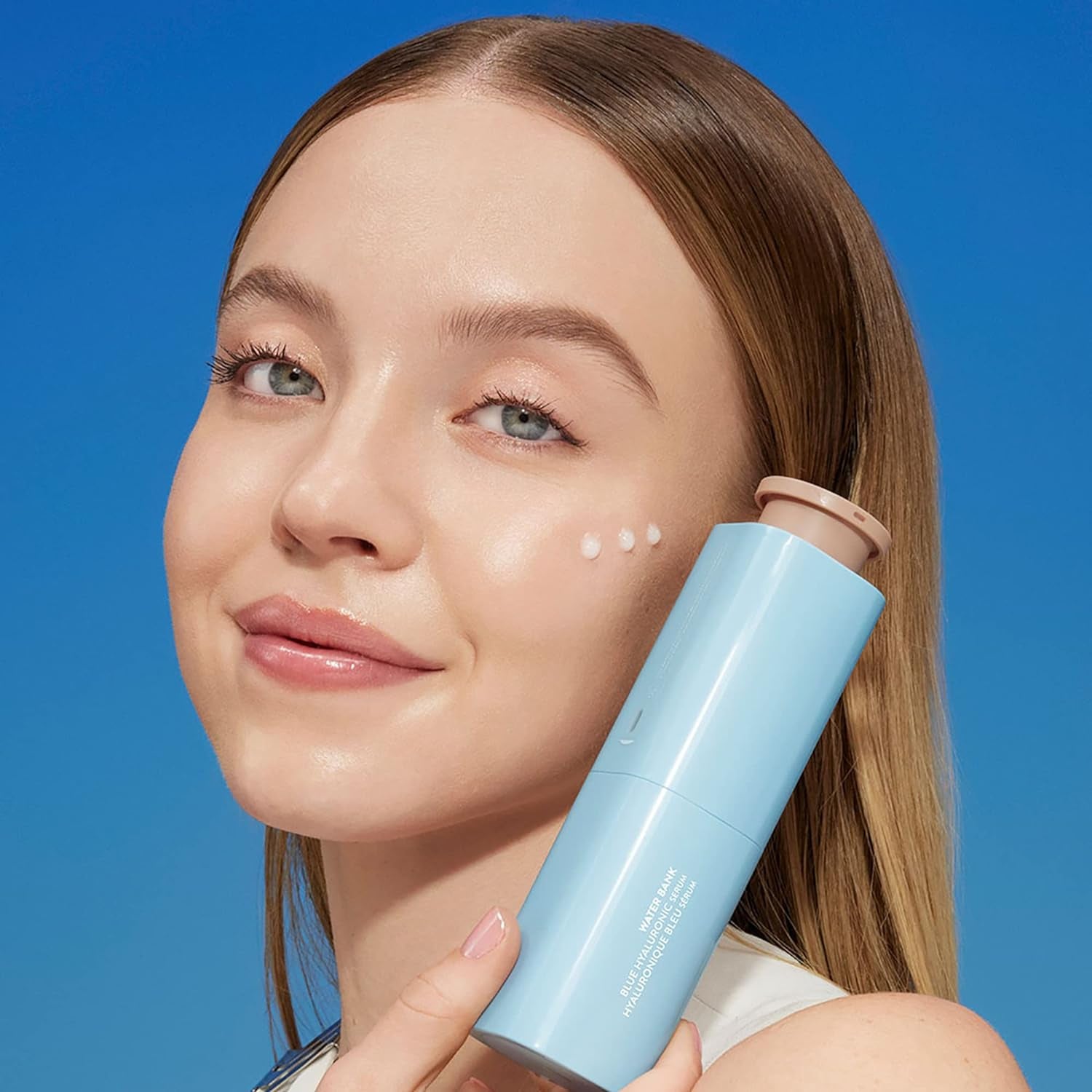 LANEIGE Water Bank Blue Hyaluronic Serum: Hydrating Face Serum with Peptide & Green Tea Enzyme to Improve Skin Firmness & Radiance