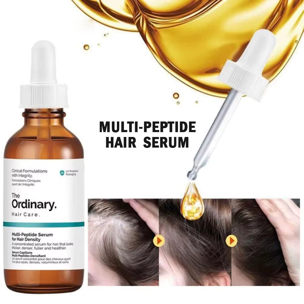 60Ml Ncrease Hair Density Polypeptide Maintenance Hair Follicle Polypeptide Blood Scalp Long Lasting Hair Care Serum