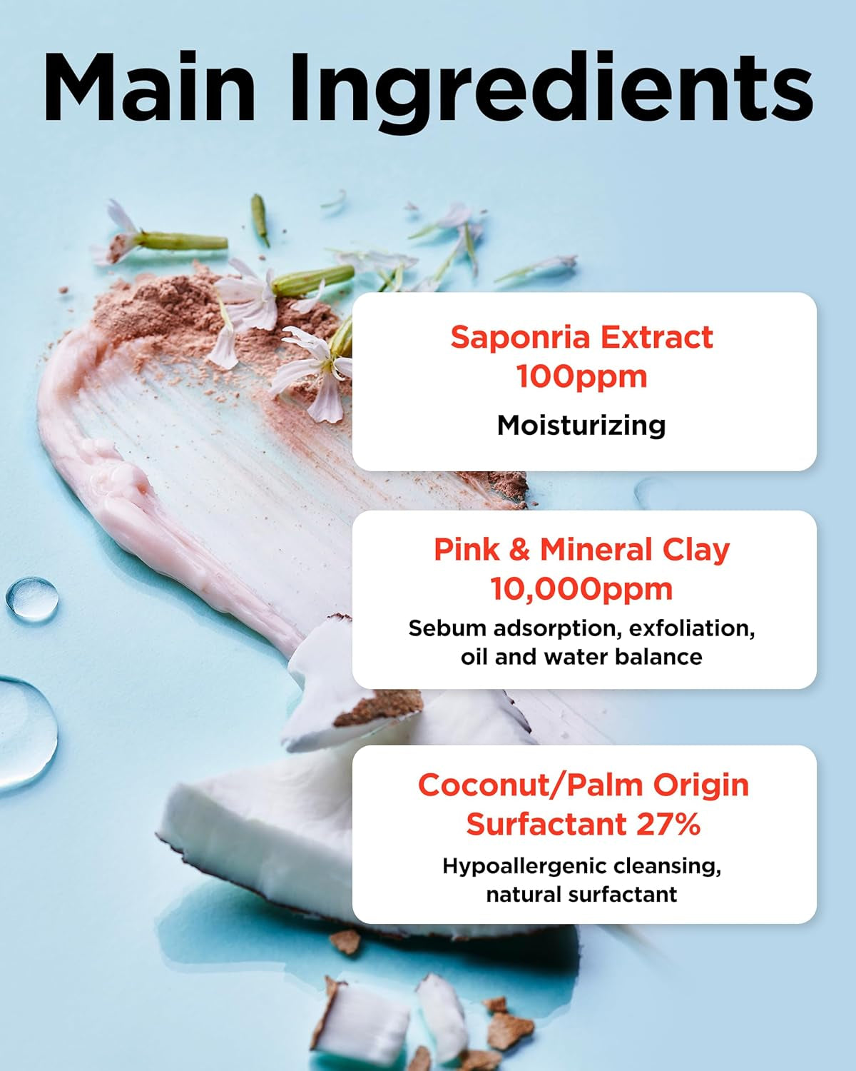 TOCOBO Coconut Clay Cleansing Foam (150 Ml)