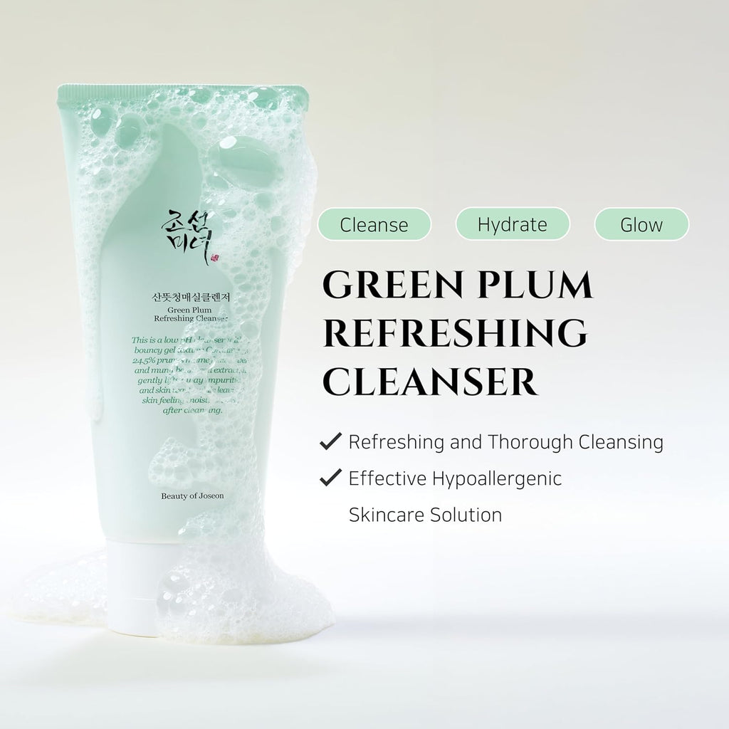 Beauty of Joseon Grüne Pflaume Erfrischender Reiniger (100 Ml, 3,38 Fl.Oz.)