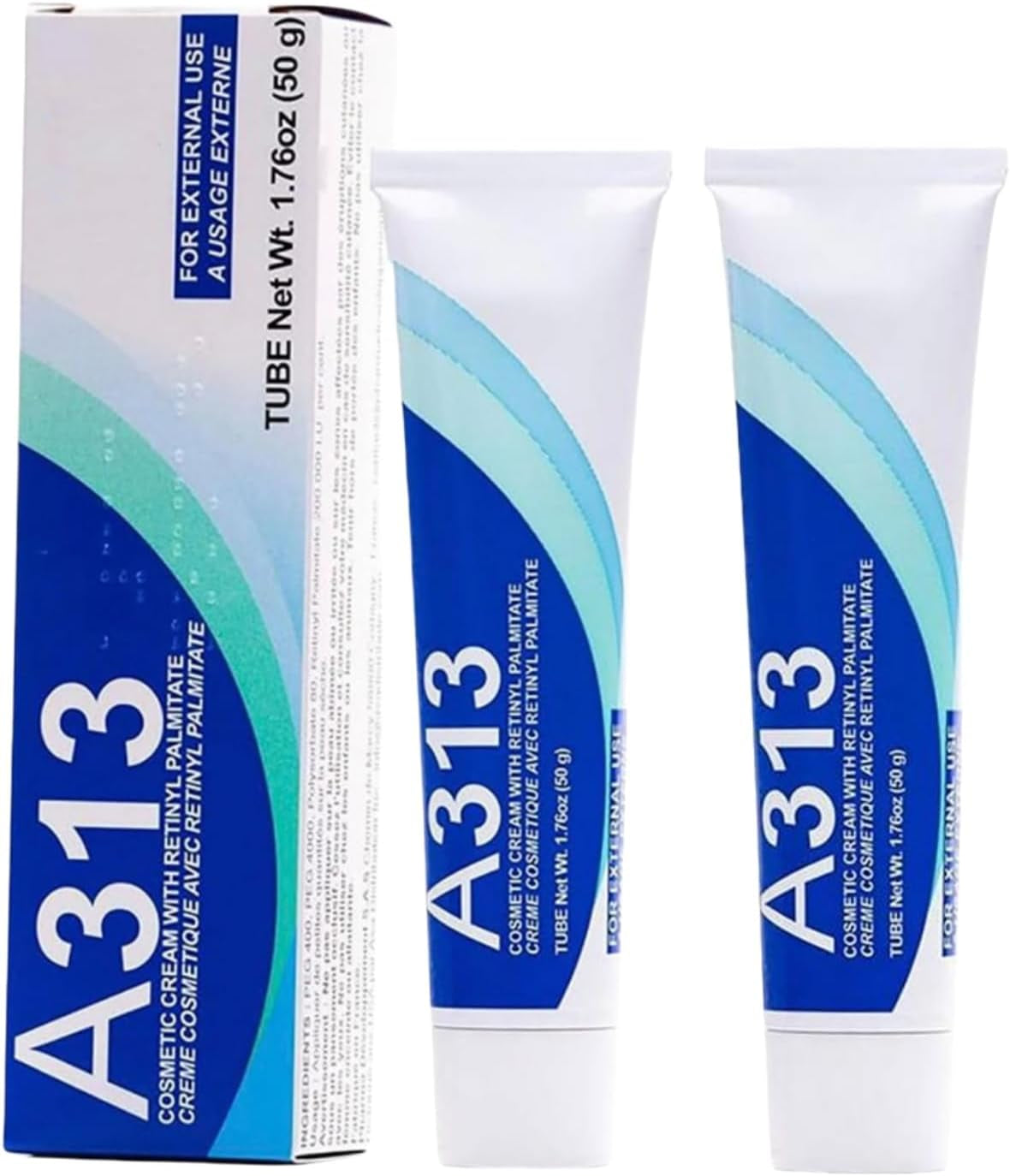 A~313 Vitamin a Retinol Cream, a Retinoids Lightweight 313 Face Cream for Anti-Aging, Reduce Wrinkles, Prevents Acne Breakouts, and Hyperpigmentation, Skincare for Smooth, Radiant Skin