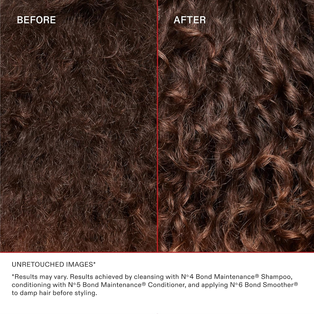 No. 6 Bond Smoother, Leave-In Styling Hair Cream Treatment, Smooths, Conditions, & Strengthens, Frizz Control for up to 72 Hours, for All Hair Types, 3.3 Fl Oz
