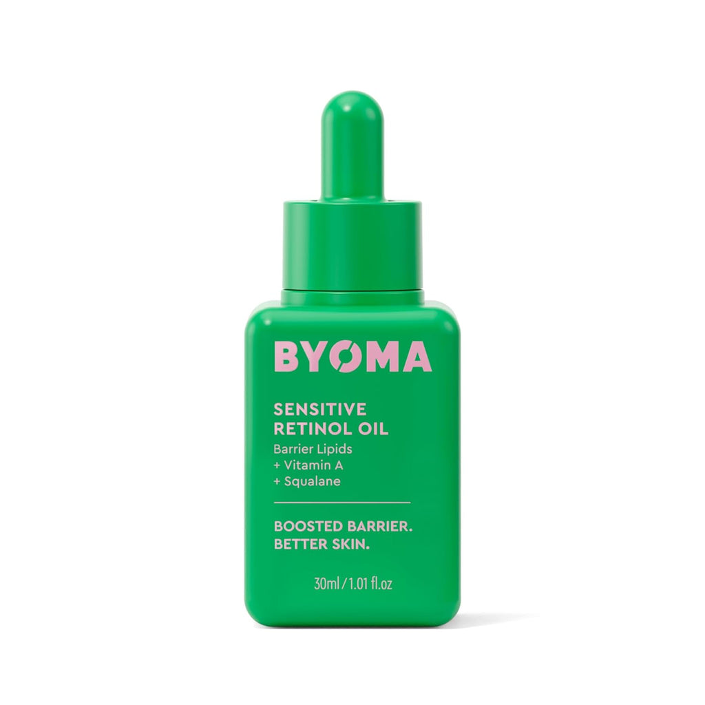 Sensitive Retinol Oil - Face Treatment with Squalane & Vitamin a - Ideal for Sensitive Skin - Barrier Repair - 1.01 Fl. Oz
