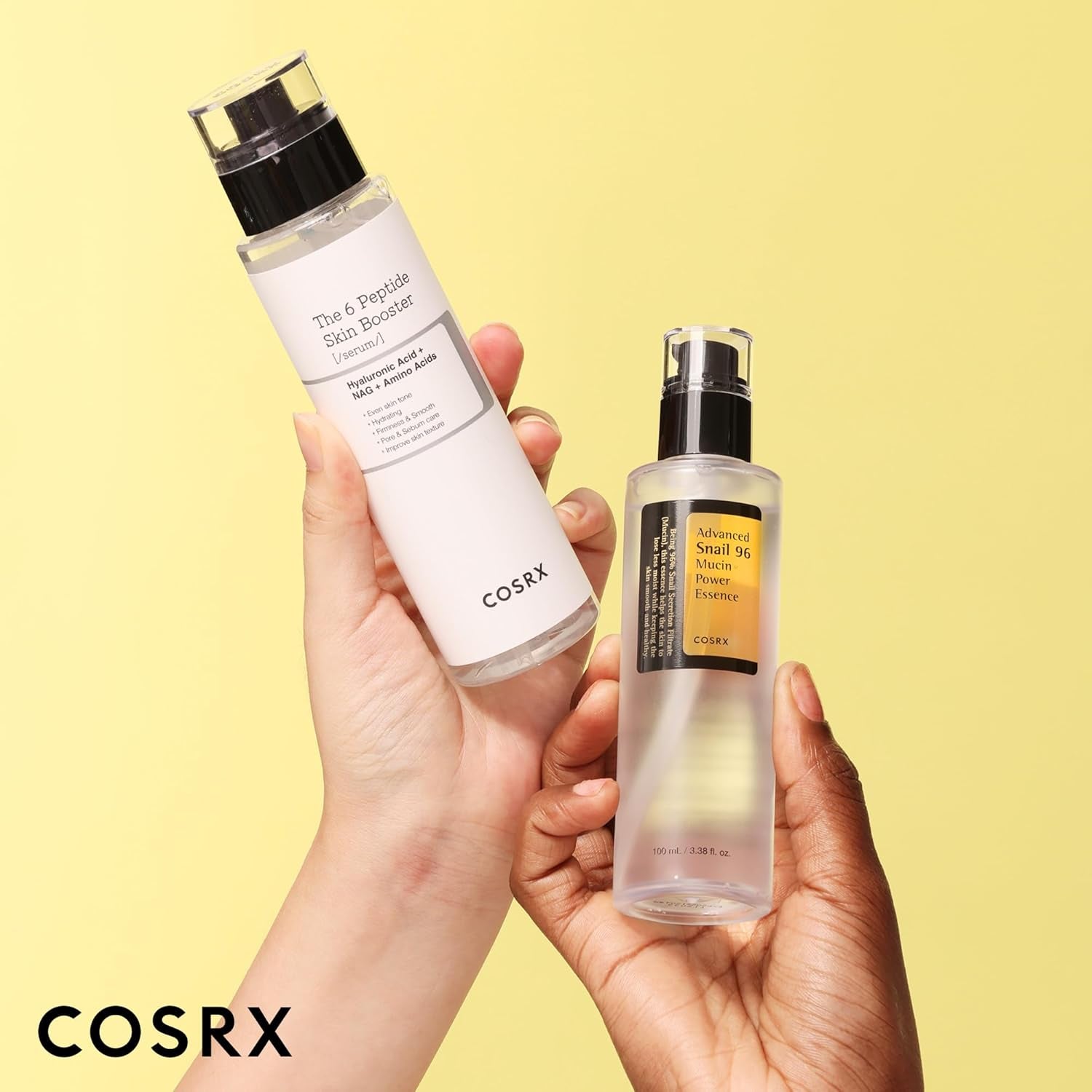Snail Mucin 96% Peptide Booster Set - Amazon Exclusive - Korean Skin Care, Gift Sets, Skin Care Sets for Women, Advanced Snail Mucin Serum, Face Serum