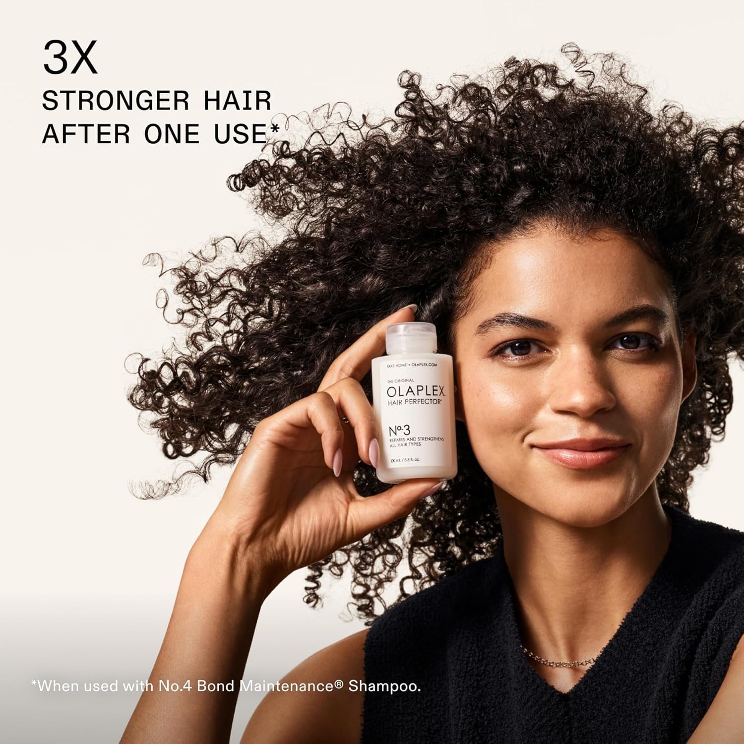 No. 3 Hair Perfector Repairing Hair Treatment, Concentrated for Dry Damaged Hair, Repairs & Strengthens All Hair Types, 3.3 Fl Oz