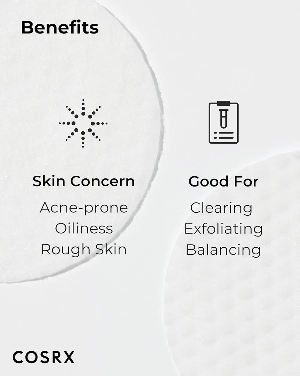 BHA Toner Pads, 70 Sheets, Exfoliating Pads for Dead Skin & Blackheads, Minimize Pores, Prevent Breakouts, Improve Skin Texture, Korean Skin Care