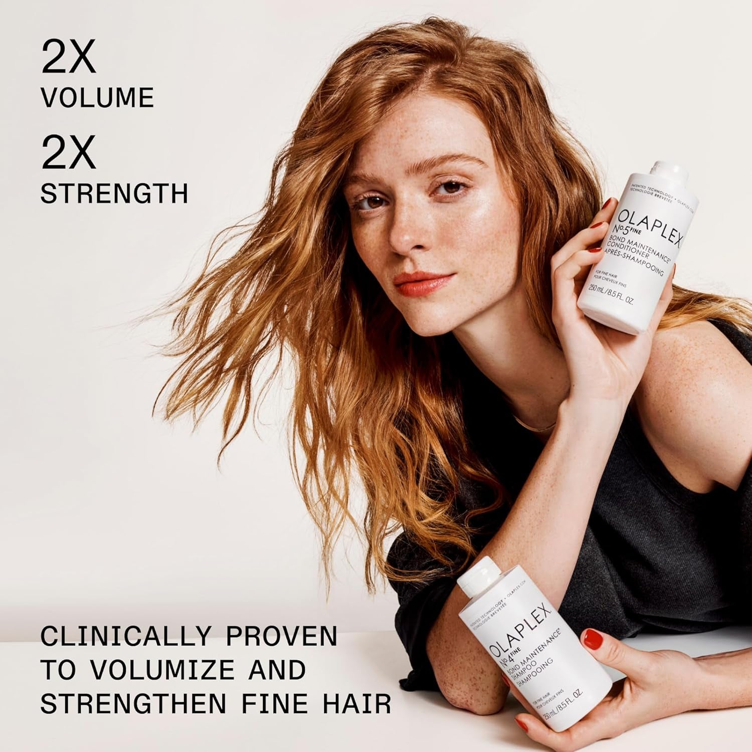 Nº.5 FINE Bond Maintenance Conditioner, Weightless, Clinically Proven Fine Hair Conditioner to Hydrate & Help Build Lasting Volume (8.5 Fl Oz)