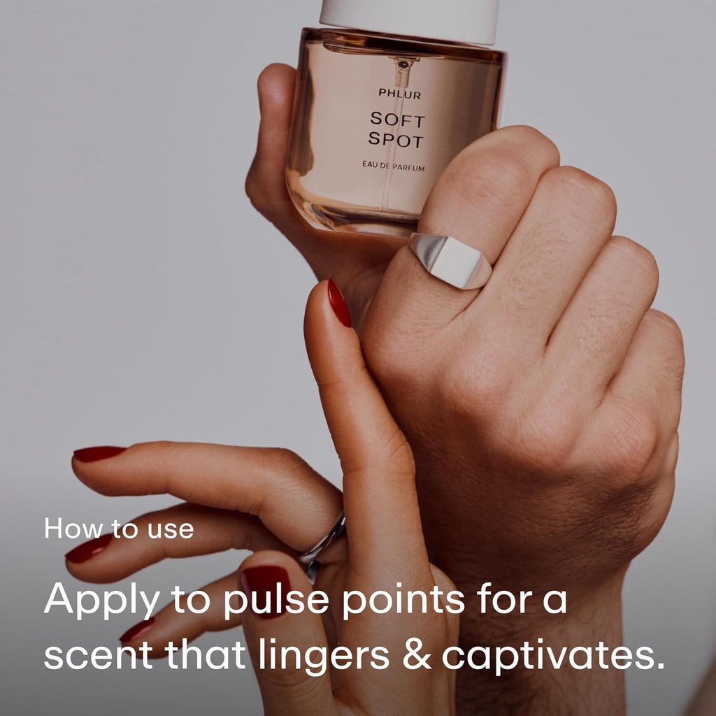 Soft Spot Eau De Parfum - Full Size Perfume Fragrance - Floral Amber Musk Perfume with Bergamot, Mandarin, Jasmine, Sandalwood & Vanilla (50Ml)