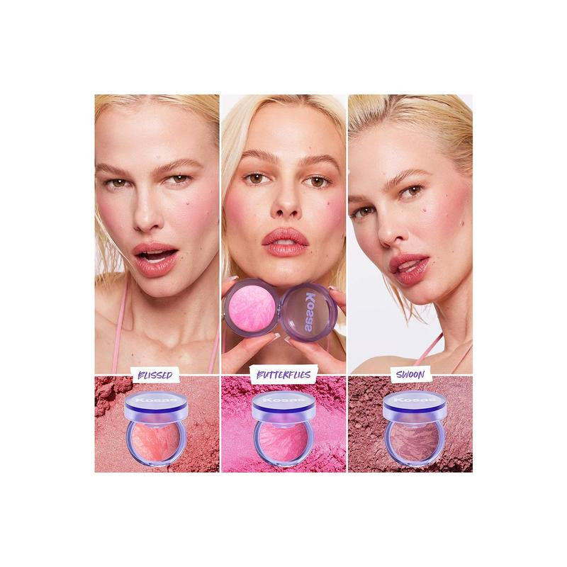 Kosas Blush Is Life Baked Dimensional + Brightening Blush in Adrenaline