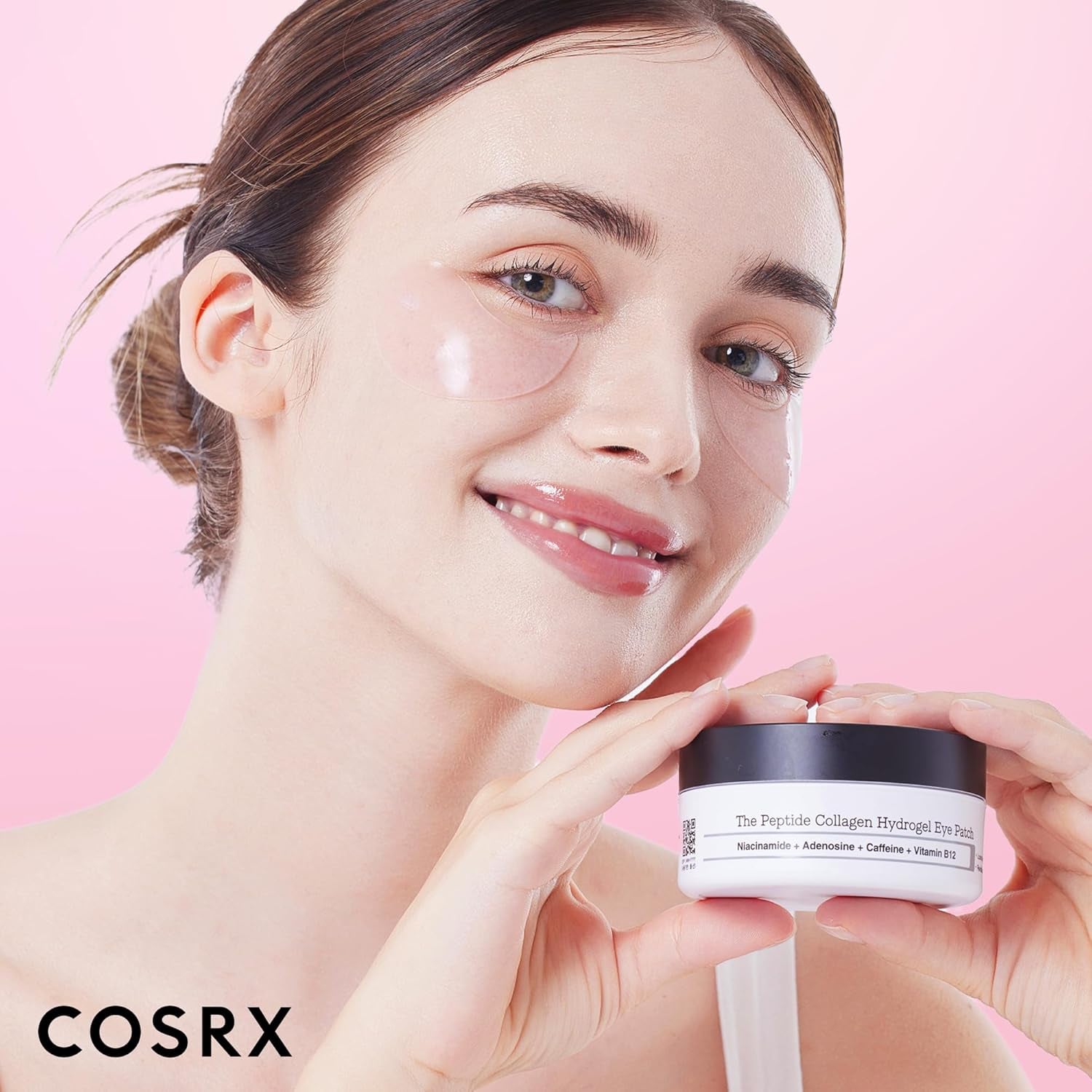 under Eye Mask, Peptide Collagen Hydrogel Eye Patch for Puffy Eyes and Dark Circles, 60 under Eye Patches, Korean Skin Care