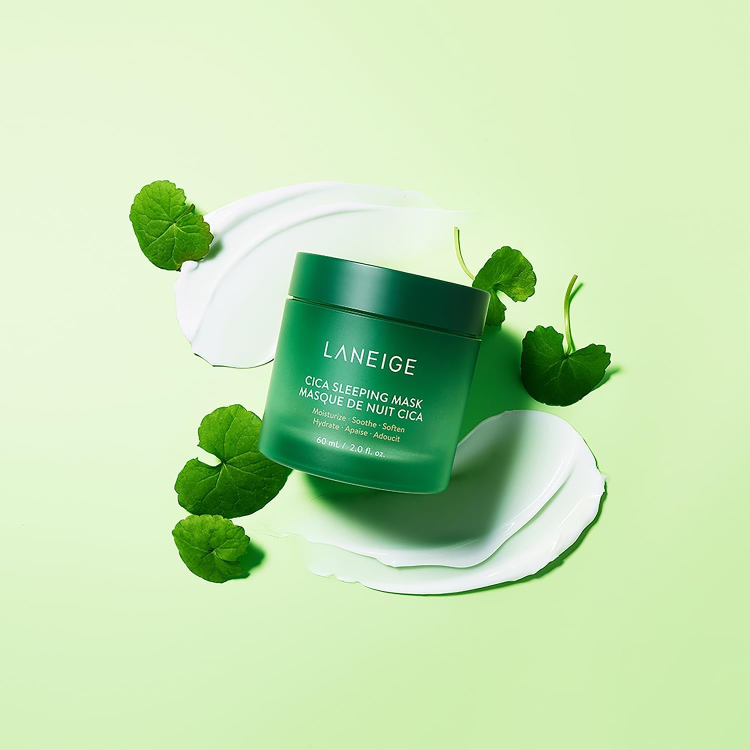 Cica Sleeping Mask: Soothing Overnight Mask with Centella & Fermented Forest Yeast Extract for Sensitive Skin & Moisture Barrier Repair