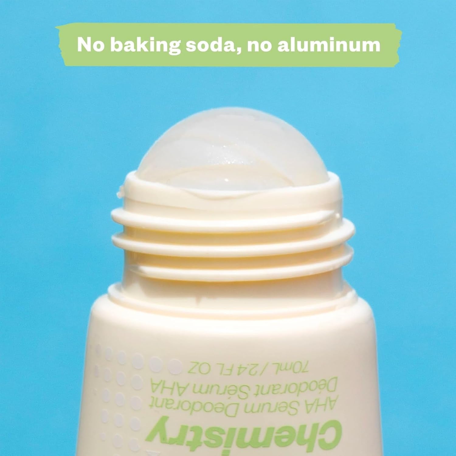 Chemistry Deodorant - Aluminium and Baking Soda Free + Bo-Fighting AHA Serum That Exfoliates, Softens, and Nourishes the Skin, (Fragrance Free)