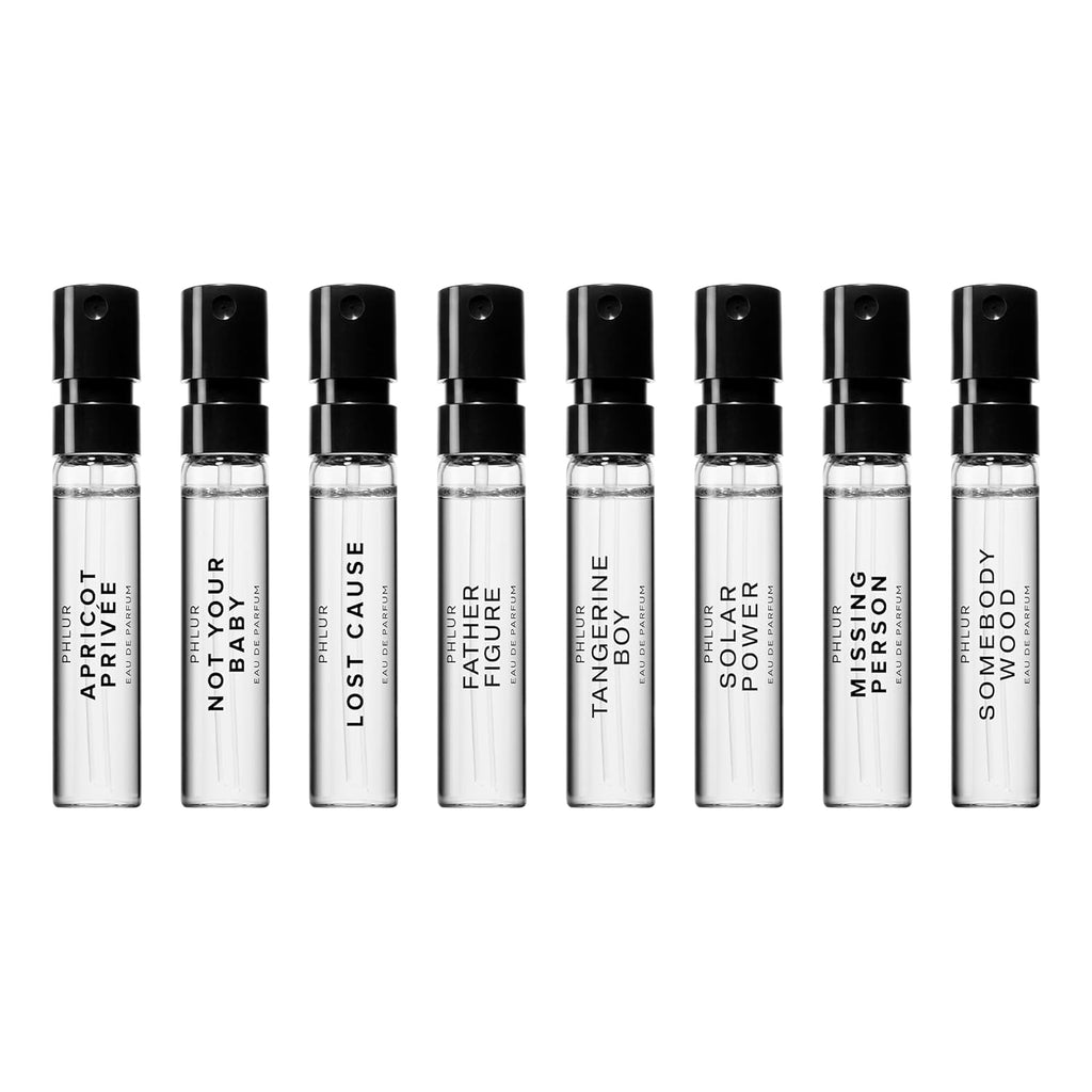 Fragrance Discovery Set (2024) - 8Pc Perfume Sample Set Ft. Missing Person & Father Figure - 2Ml Mini Perfume Fine Fragrance Samples (8 X 2Ml)