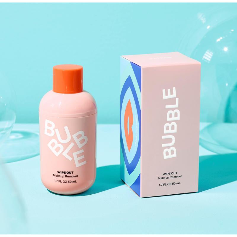 Bubble Skincare Wipe Out Makeup Remover - Hydrating Face & Eye Makeup Remover Enriched with Vitamins & Antioxidants - Fragrance-Free Skin Care Suitable for All Skin Types