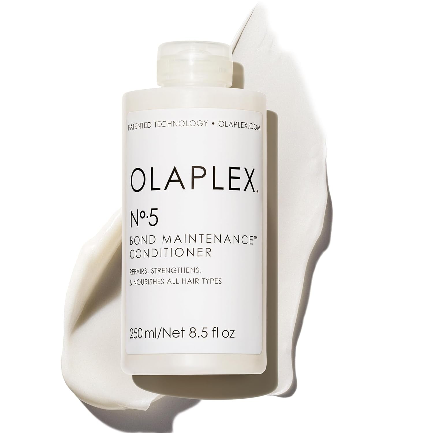 No. 5 Bond Maintenance Conditioner, Repairs, Strengthens, & Nourishes All Hair Types, Leaving Hair Feeling Soft & Adds Shine, 8.5 Fl Oz