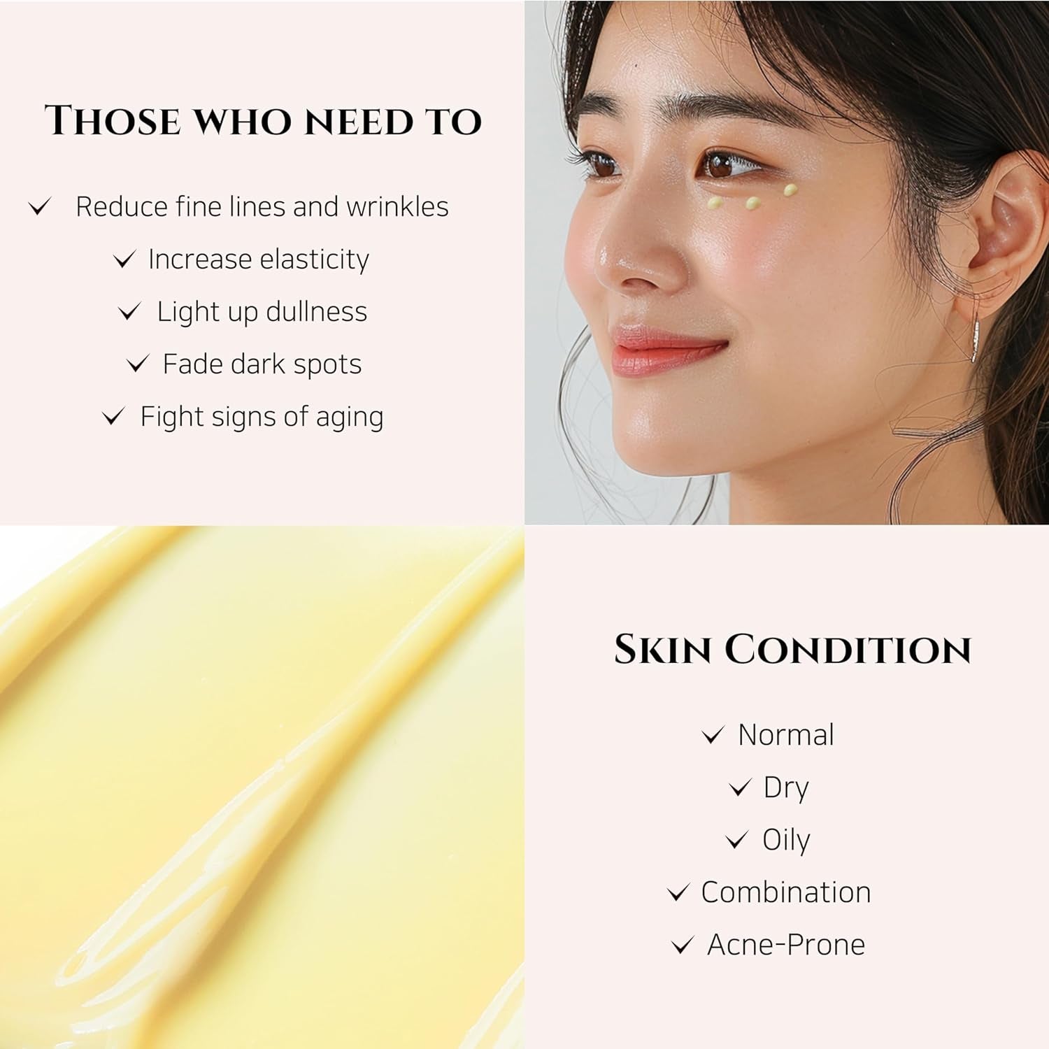 Beauty of Joseon Revive Augenserum Mit Niacinamid Retinamid, Concealer Für Taschen, Feine Linien, Augenringe Und Falten, Koreanische Hautpflege, 30 Ml, 1 Fl.Oz, 2 Packungen
