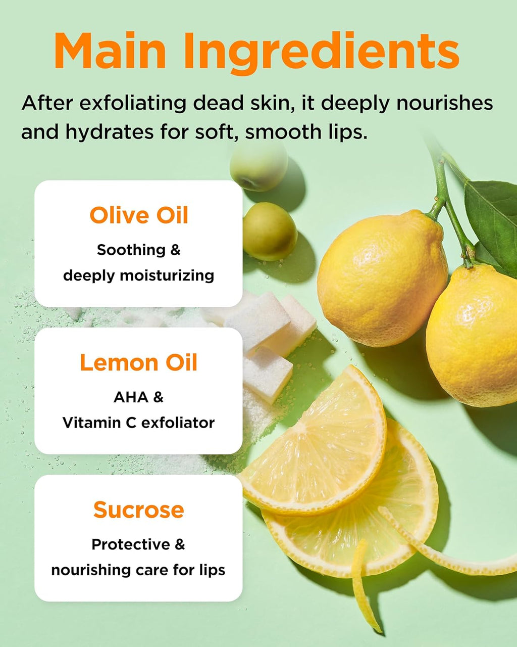 TOCOBO Lemon Sugar Scrub Lip Mask (20 Ml)