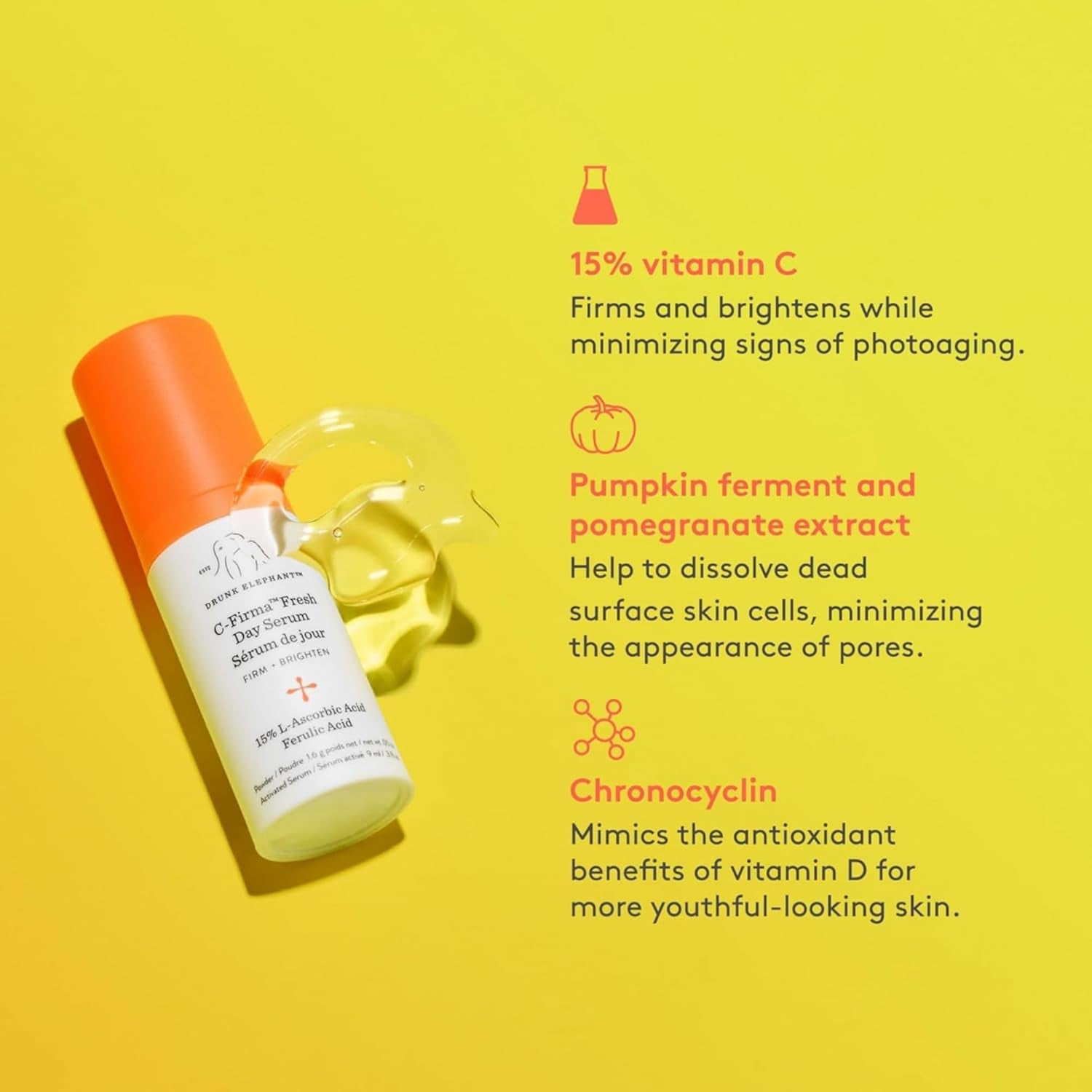Hydra and the Bright - Includes C-Firma (9 Ml) and B-Hydra (8 Ml) - Clean Clinical Skincare - Cruelty-Free - Dermatologist-Tested - Free of Essential Oils, Silicones, and Fragrance