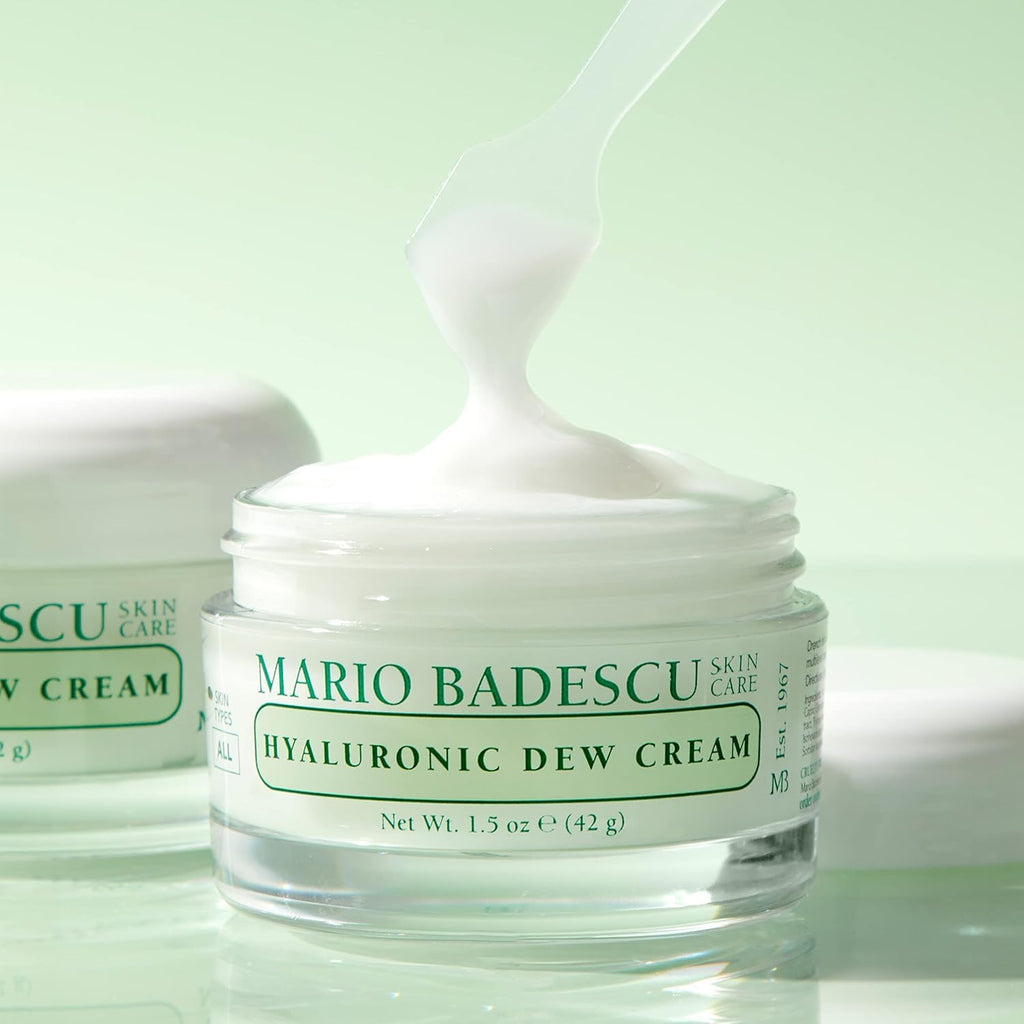 Day & Night Hydration Set | Seaweed Night Cream + Oil Free Hyaluronic Dew Cream | Radiant, Dewy, Nourished Skin | Enhances Skin Tone and Texture