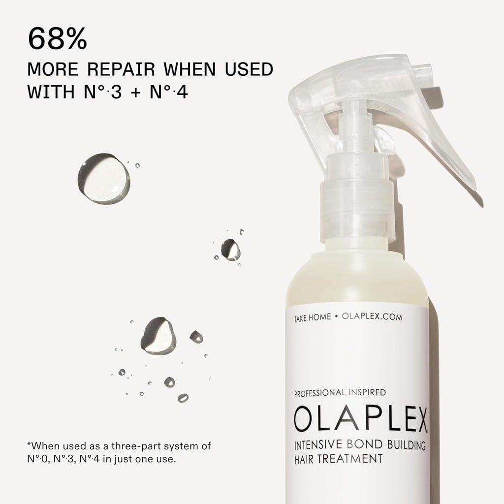 No. 0 Intensive Bond Building Hair Treatment, Repairs, Protects, & Strengthens All Hair Types, 5.2 Fl Oz