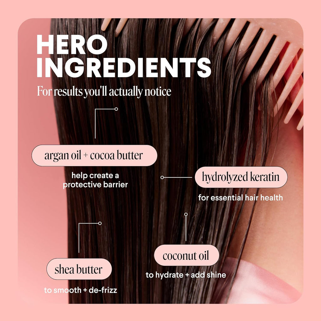 REPAIR Shampoo with Keratin, Argan Oil & Cocoa Butter 354Ml for Dry to Damaged & Depleted Hair 354Ml