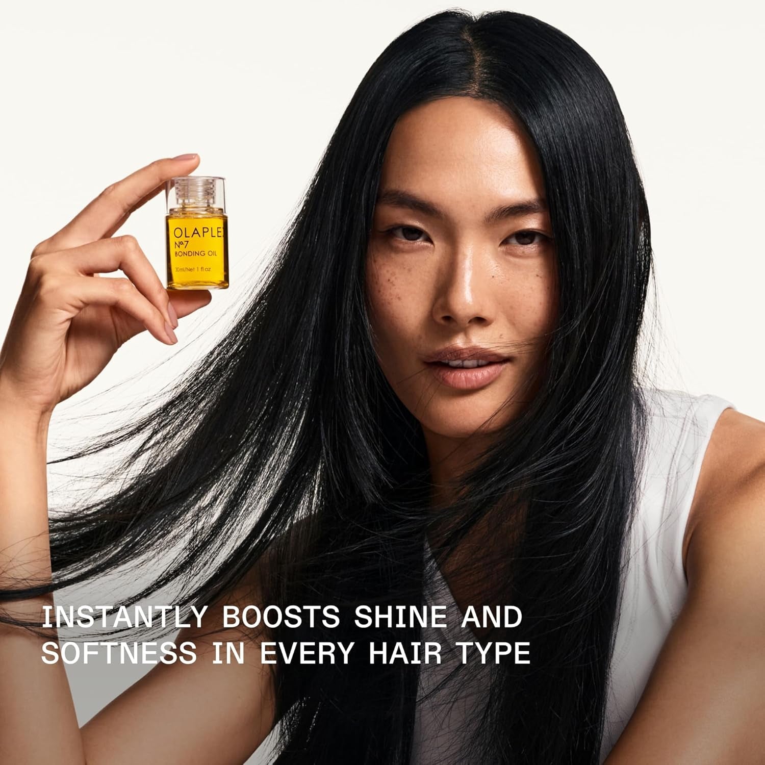 No. 7 Bonding Oil, Concentrated High Shine Oil, Heat Protectant, Visibly Smooths & Softens Hair, Added Color Vibrancy, up to 72 Hour Frizz Control, for All Hair Types, 1 Fl Oz