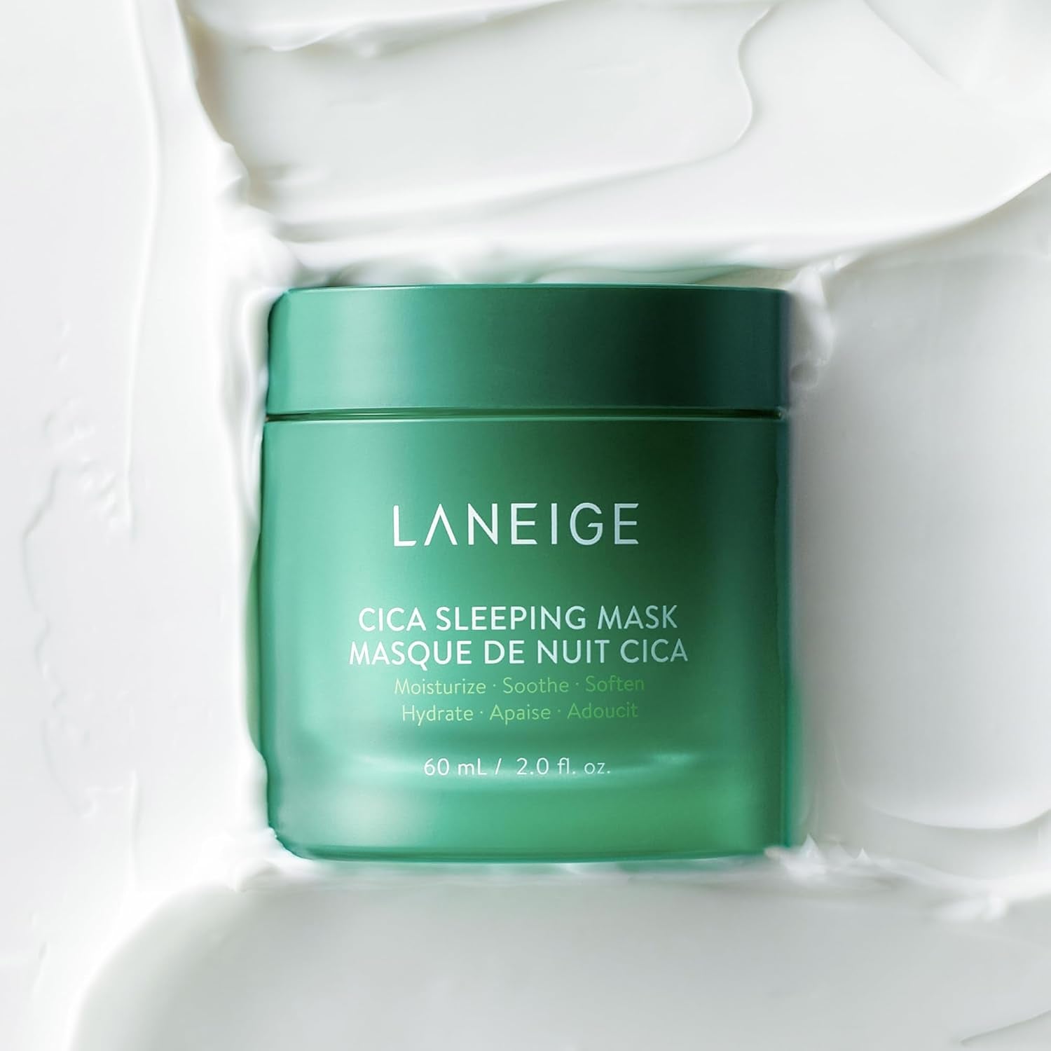 Cica Sleeping Mask: Soothing Overnight Mask with Centella & Fermented Forest Yeast Extract for Sensitive Skin & Moisture Barrier Repair
