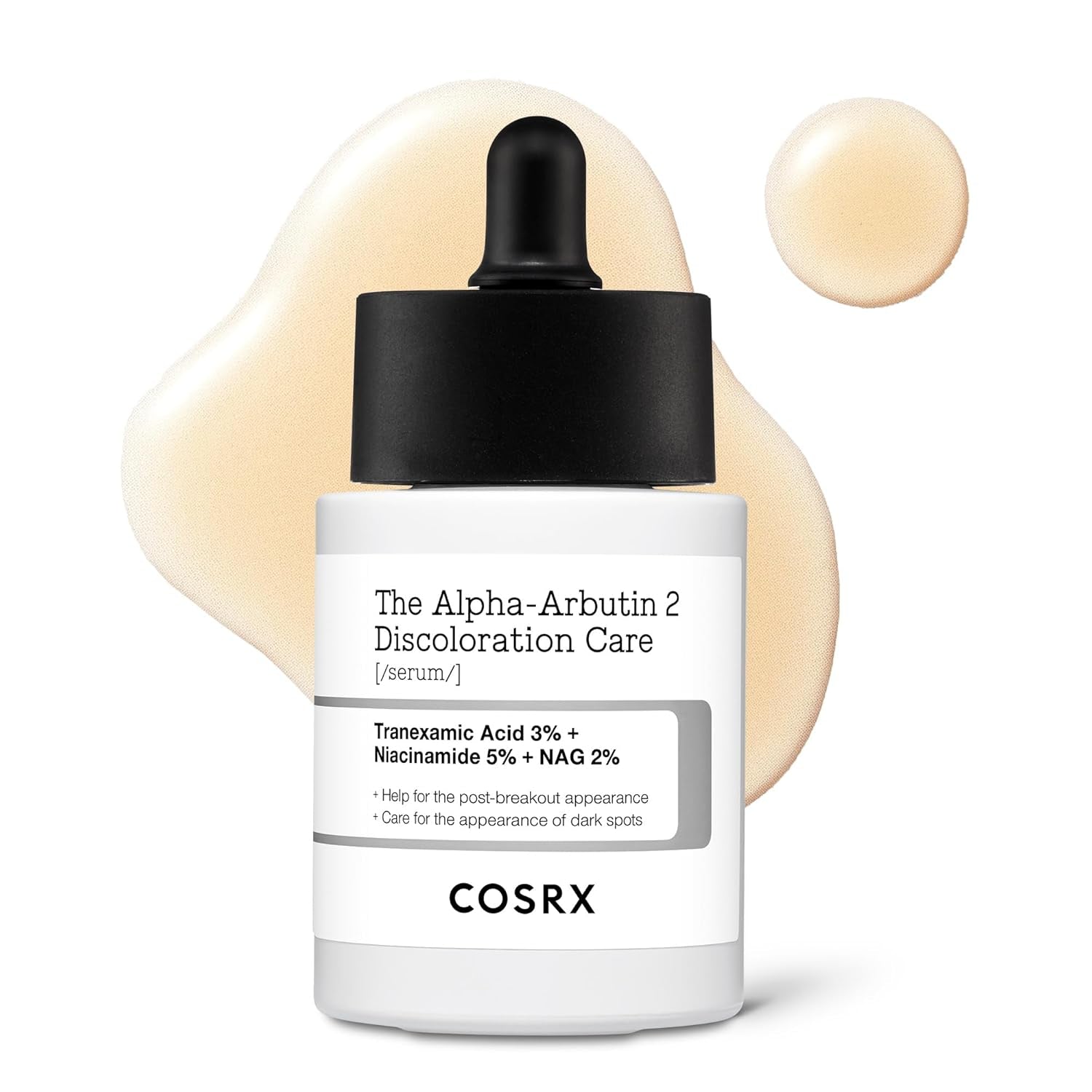 2% Alpha Arbutin Discoloration Care Face Serum with Niacinamide, Glutathione & Tranexamic Acid, 1.7 Fl Oz – Serum for Face, Korean Skin Care