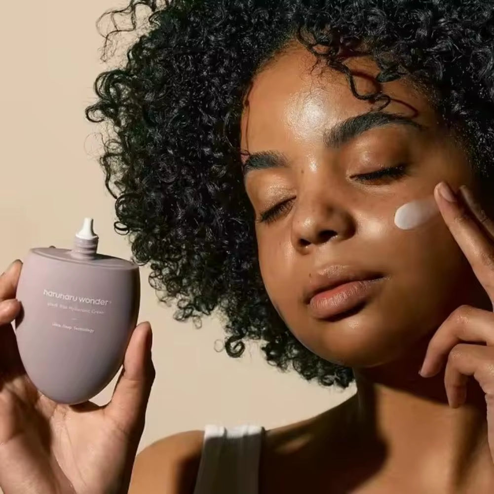 Haruharu Wonder Korean Black Rice Face Cream Extract Soothing Hydrating Face Cream Nourishing Moisturizing Face Cream Skin Care