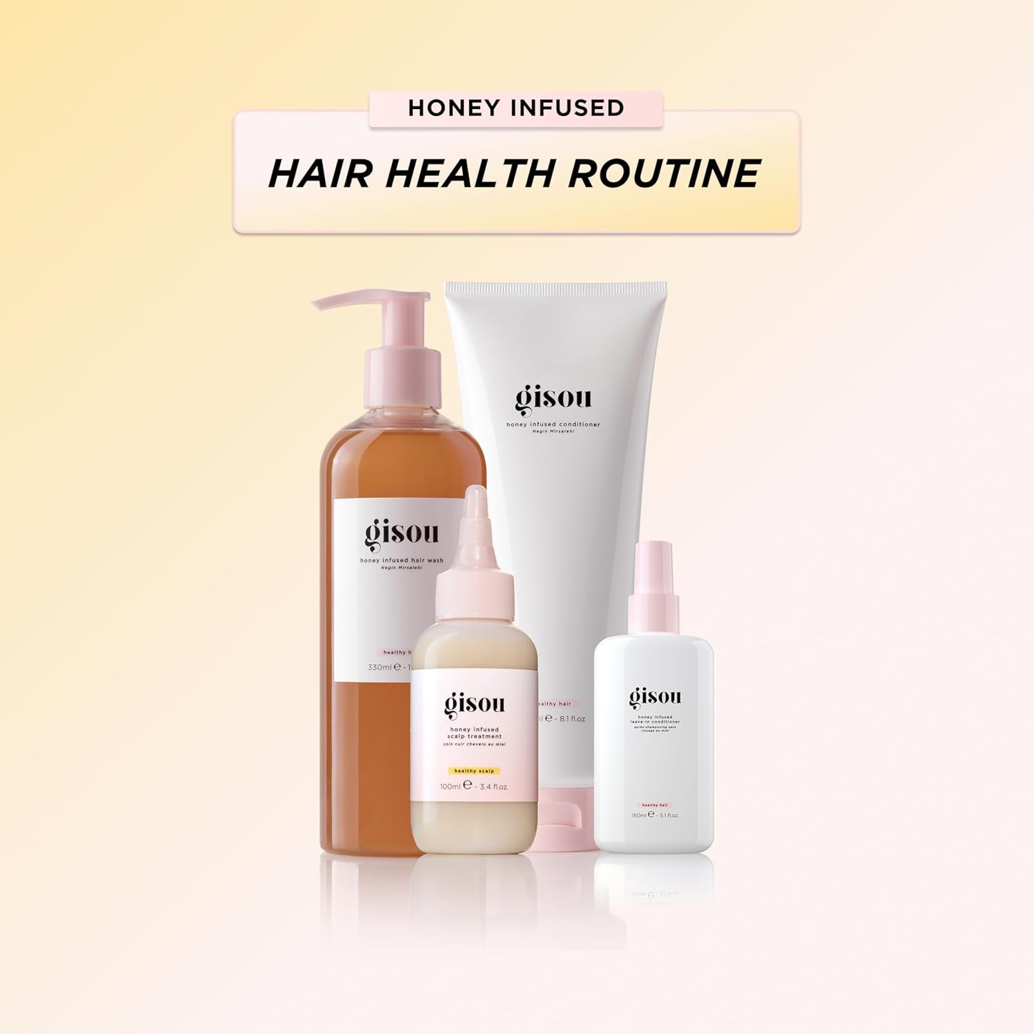 Honey Infused Leave-In Conditioner, a Lightweight Conditioning Hair Spray, Hair Moisturizer and Hair Detangler, Frizz Control, Softens and Protects against UV Damage (5.1 Fl Oz)