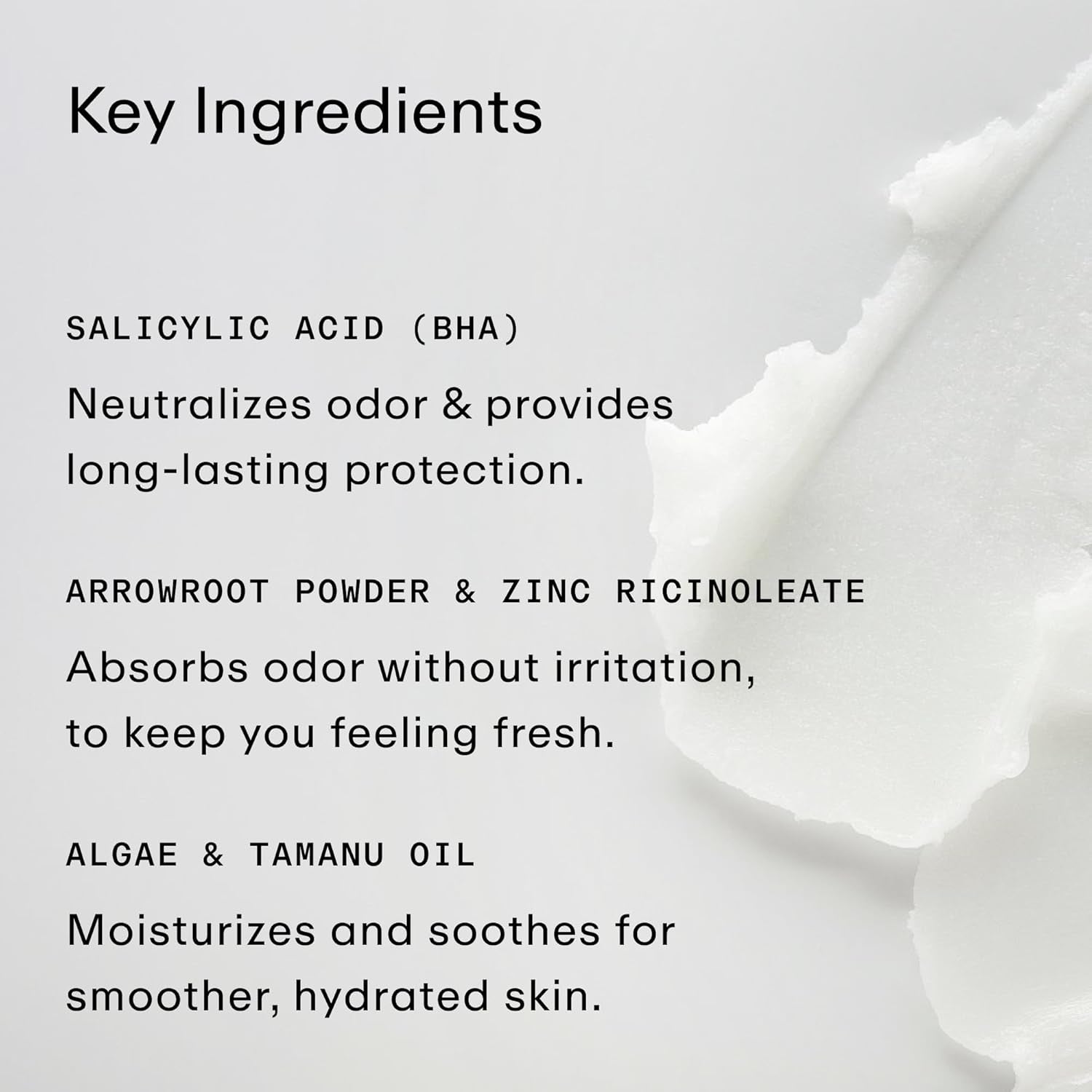 Father Figure Natural Deodorant - 48 Hour Odor Protection Baking Soda Free & Aluminum Free Deodorant - Salicylic Acid, Arrowroot Powder & Tamanu Oil - No Residue or Irritation
