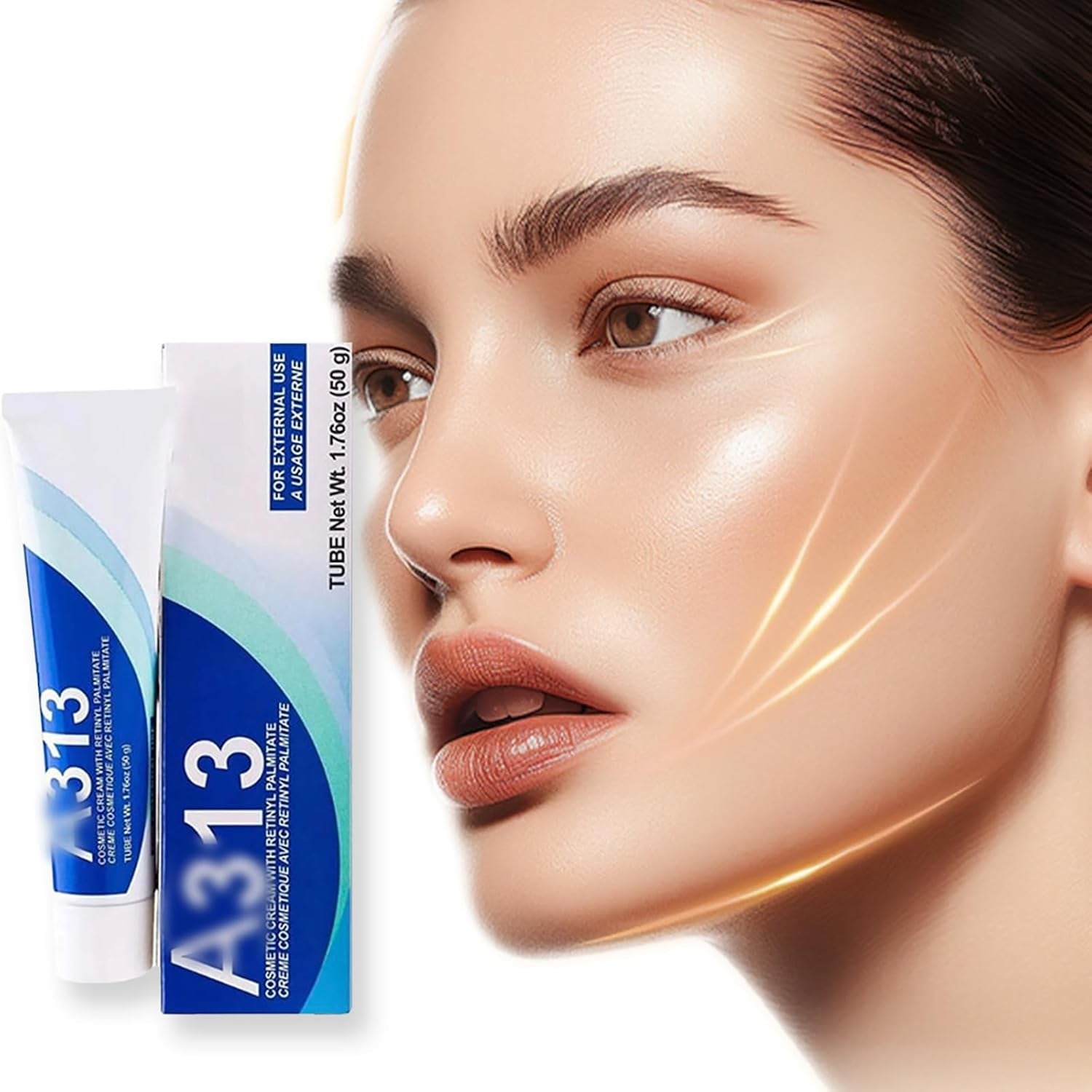 A~313 Vitamin a Retinol Cream, a Retinoids Lightweight 313 Face Cream for Anti-Aging, Reduce Wrinkles, Prevents Acne Breakouts, and Hyperpigmentation, Skincare for Smooth, Radiant Skin
