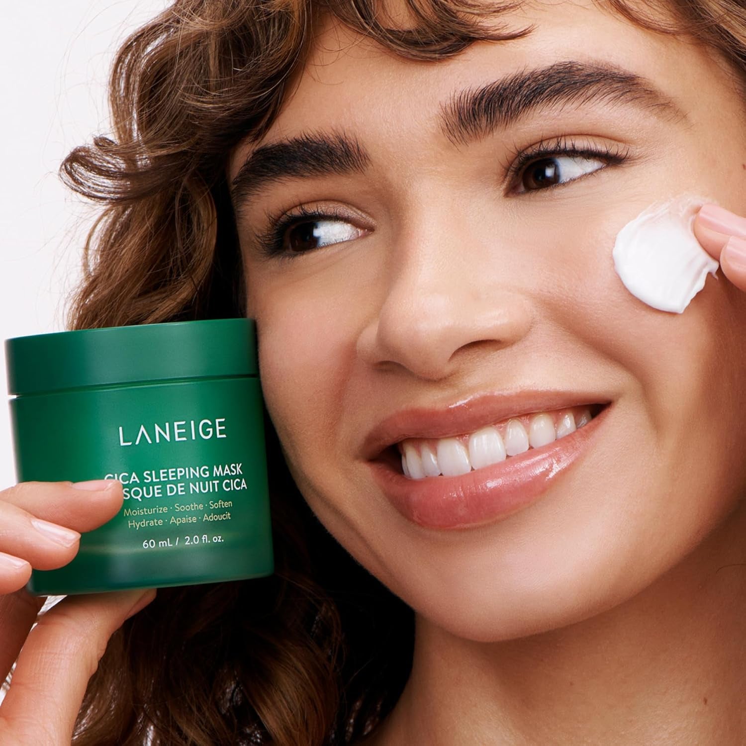 Cica Sleeping Mask: Soothing Overnight Mask with Centella & Fermented Forest Yeast Extract for Sensitive Skin & Moisture Barrier Repair