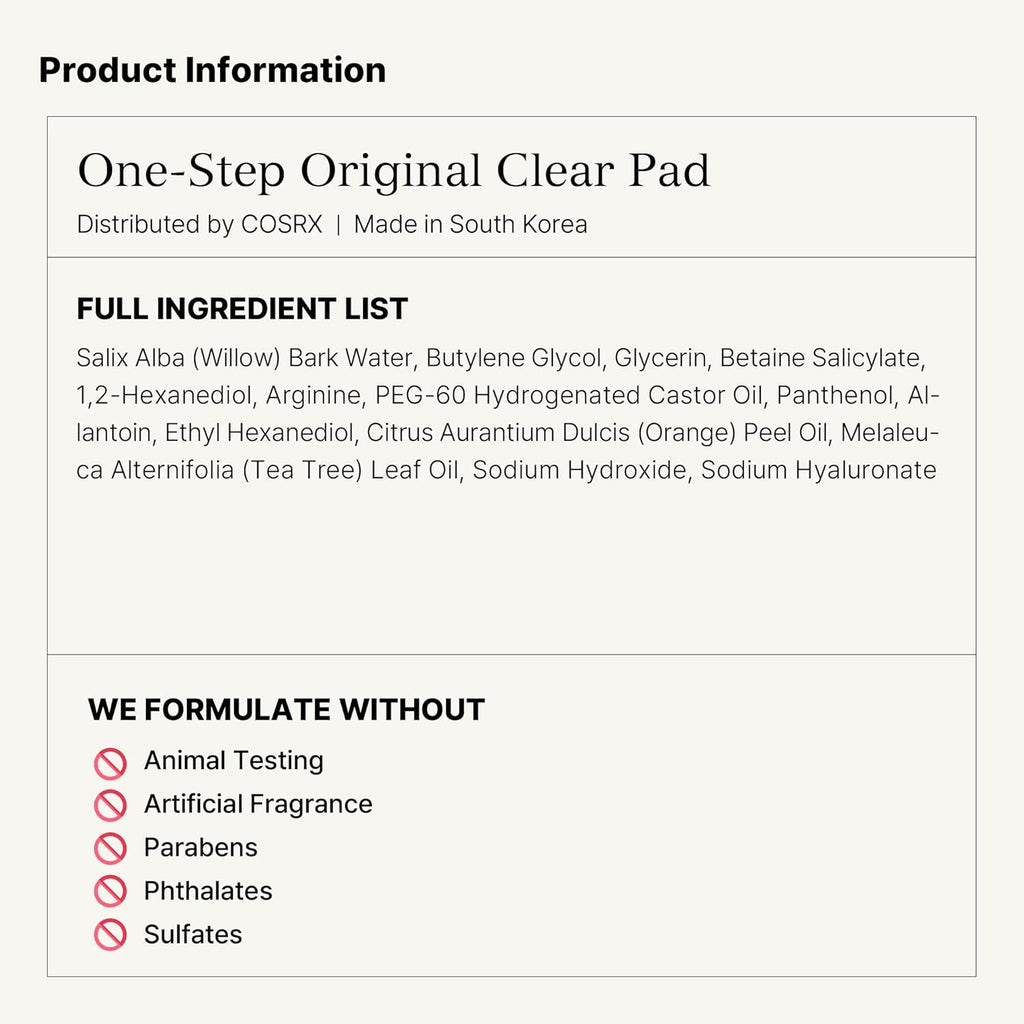BHA Toner Pads, 70 Sheets, Exfoliating Pads for Dead Skin & Blackheads, Minimize Pores, Prevent Breakouts, Improve Skin Texture, Korean Skin Care