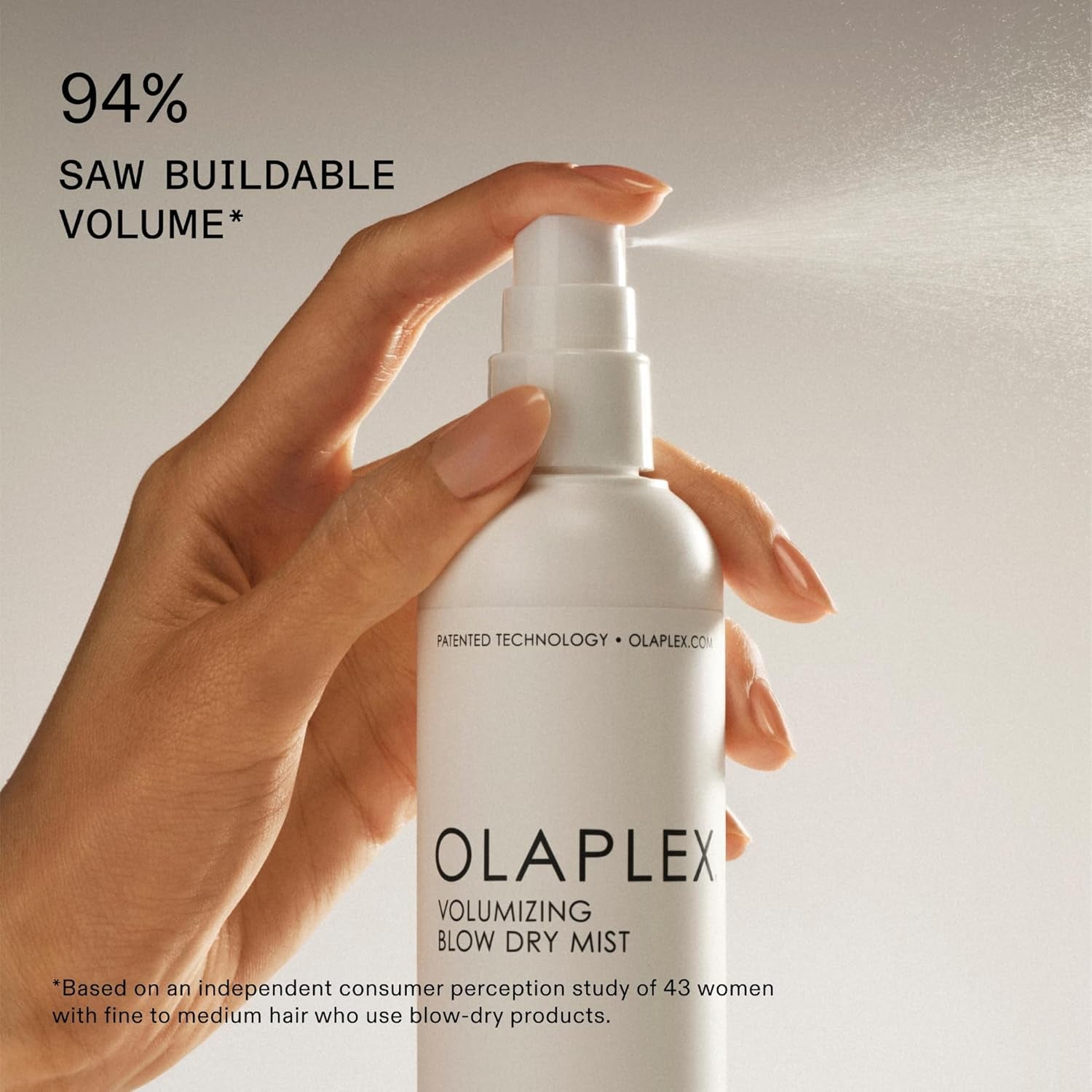Volumizing Blow Dry Mist, Hair Heat Protection, Repairs & Protects Hair for Healthier-Looking Blowouts, Speeds up Blow Dry Time, Creates Touchably Soft, Shiny Hair, for All Hair Types, 5 Fl Oz