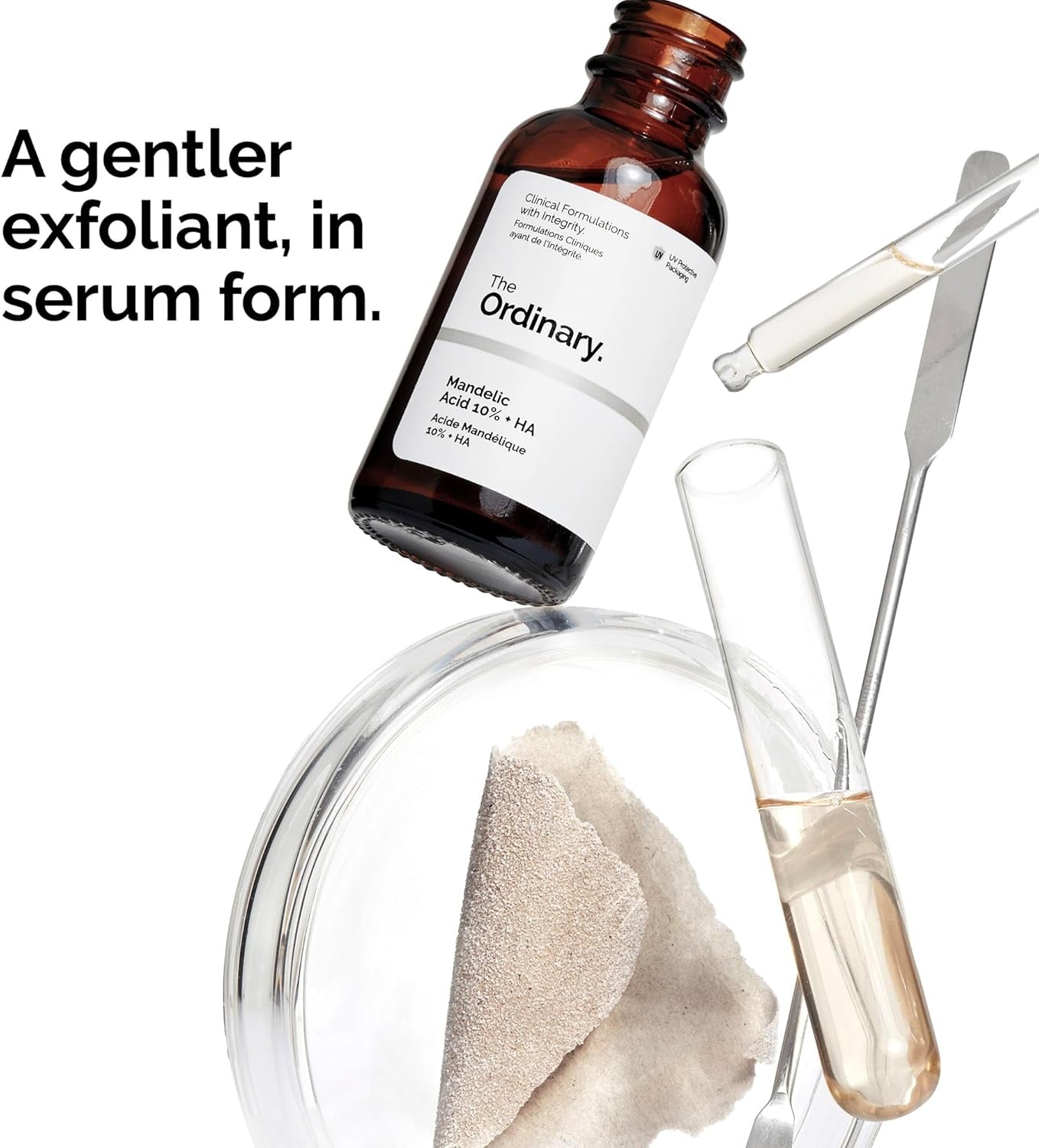 The Ordinary Mandelic Acid 10% + HA, Gentle Exfoliating Serum for Clarity and Hydration, 30Ml