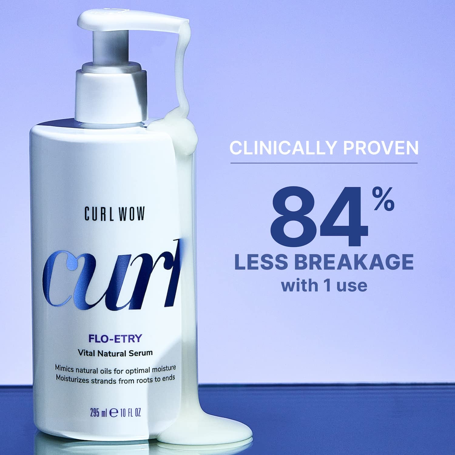 COLOR WOW Curl Wow Flo-Etry Vital Natural Serum – Rich-Oil Blend Moisturizes Dry, Dehydrated Strands from Root to Tip for Instantly Plump, Plush, Juicy Curls | No Weight or Greasy Feel