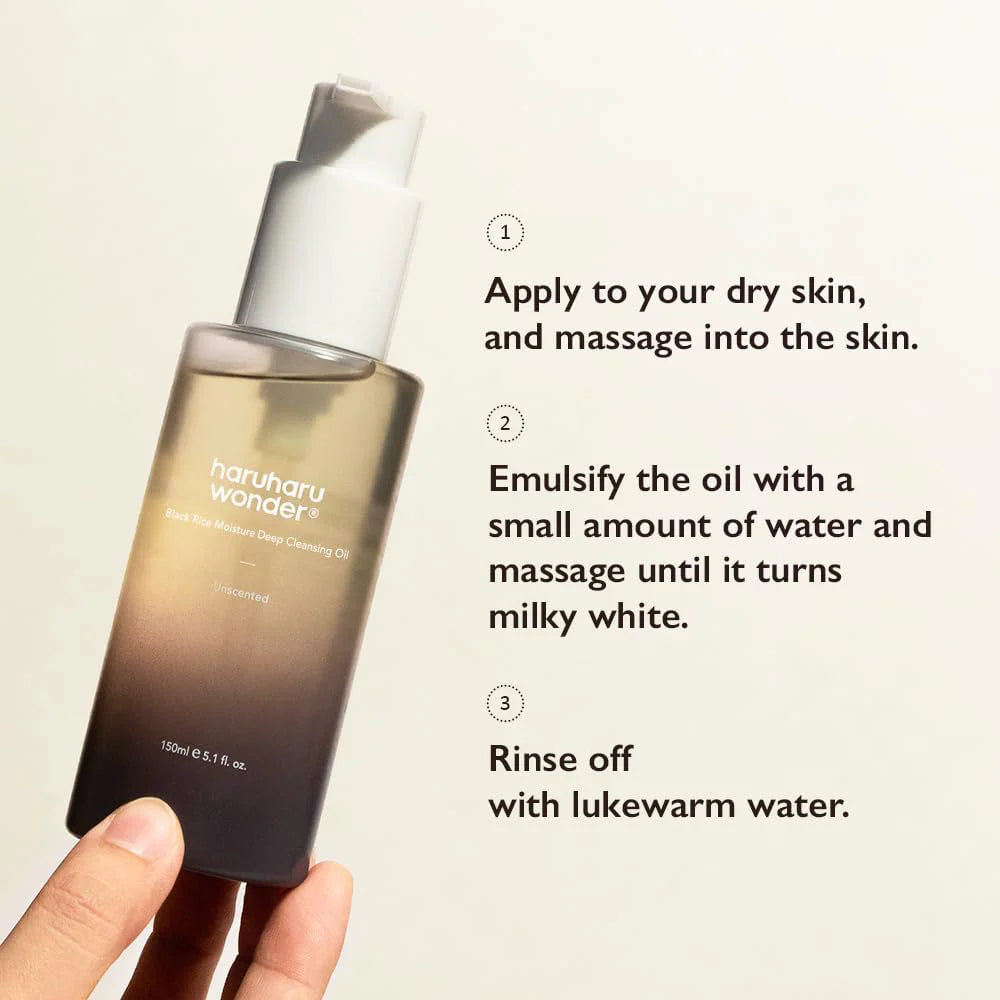 Black Rice Moisture Deep Cleansing Oil 150Ml