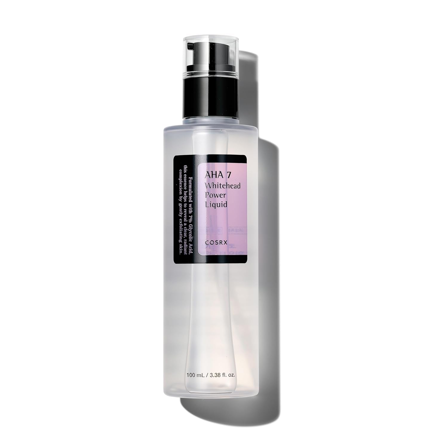 7% Glycolic Acid Whitehead Removing Power Liquid, 3.38 Fl.Oz, AHA Exfoliant, Exfoliating Toner for Face & Body, Pore Minimizer, Korean Skin Care